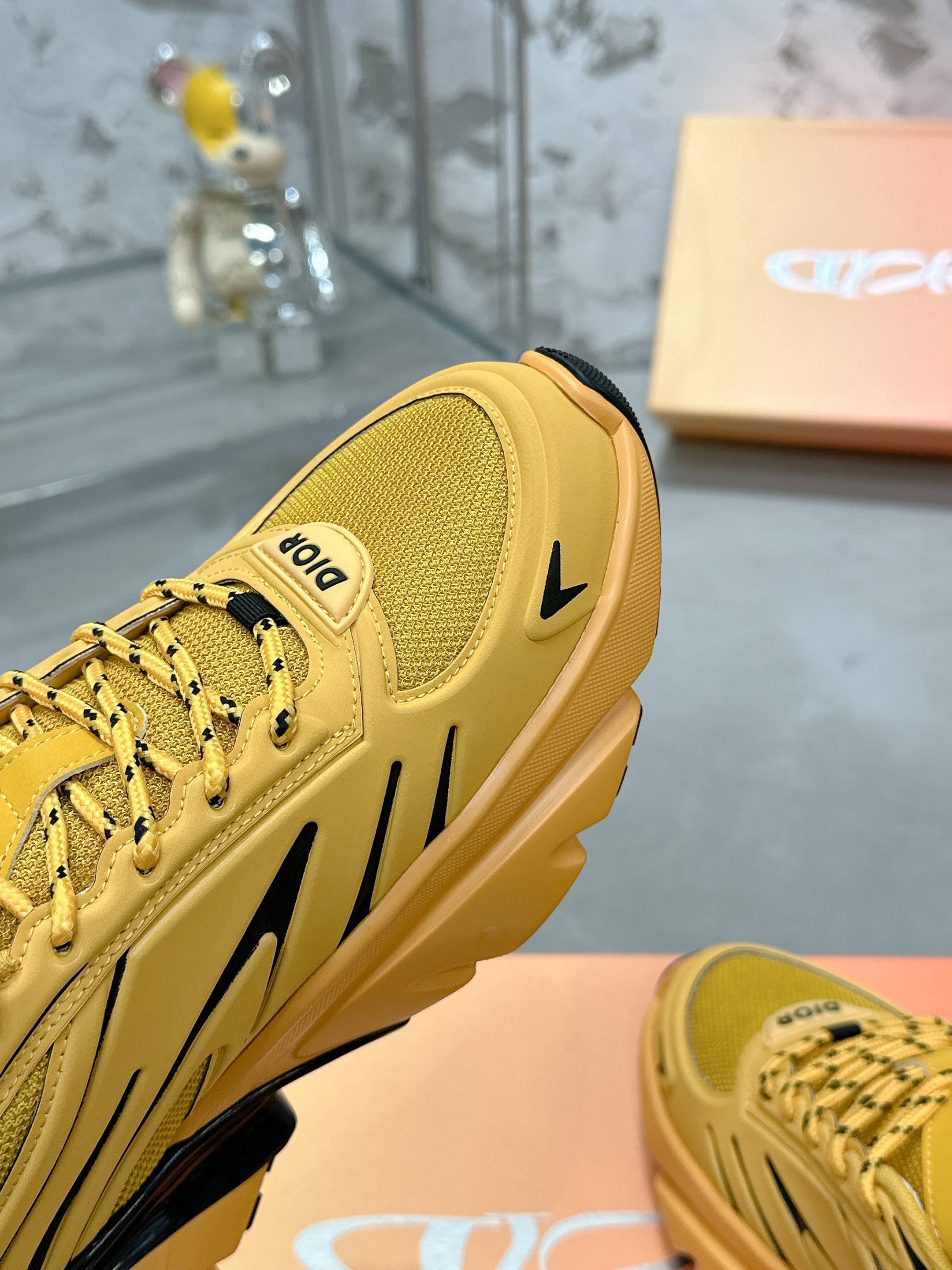 Dior B44 Bladeシリーズ カップル向け 厚底スポーツシューズ