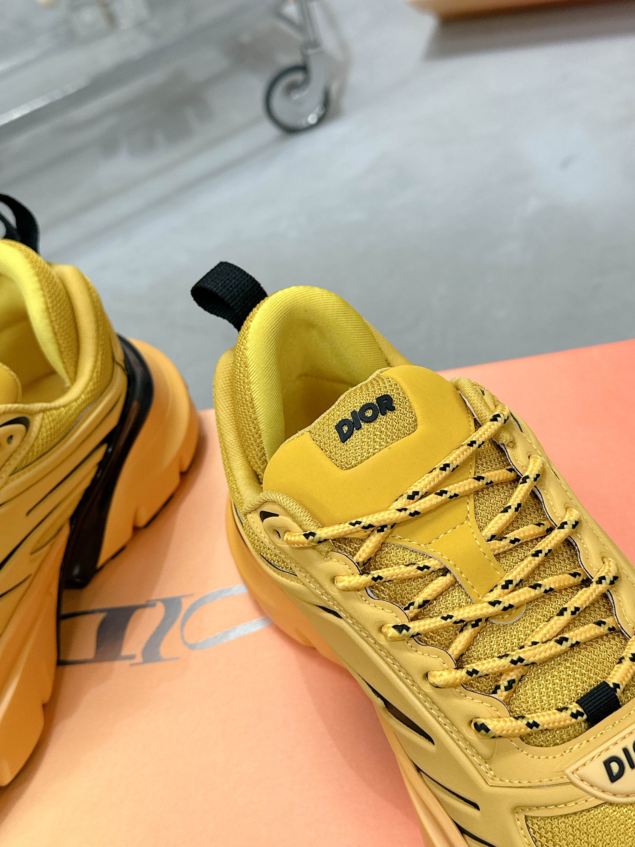 Dior B44 Bladeシリーズ カップル向け 厚底スポーツシューズ