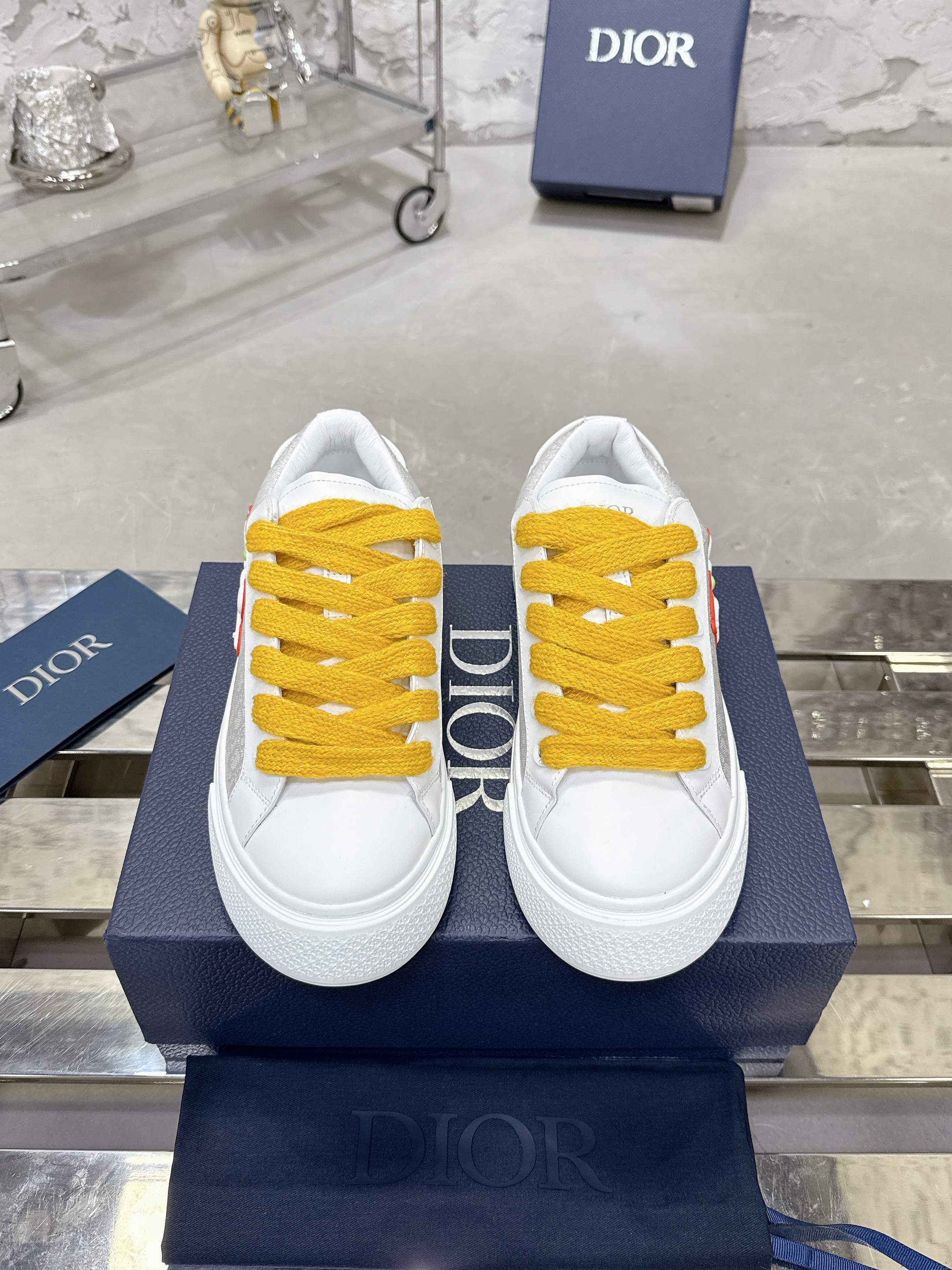 Dior B33シリーズ 限定蛇年カップル用 スニーカー