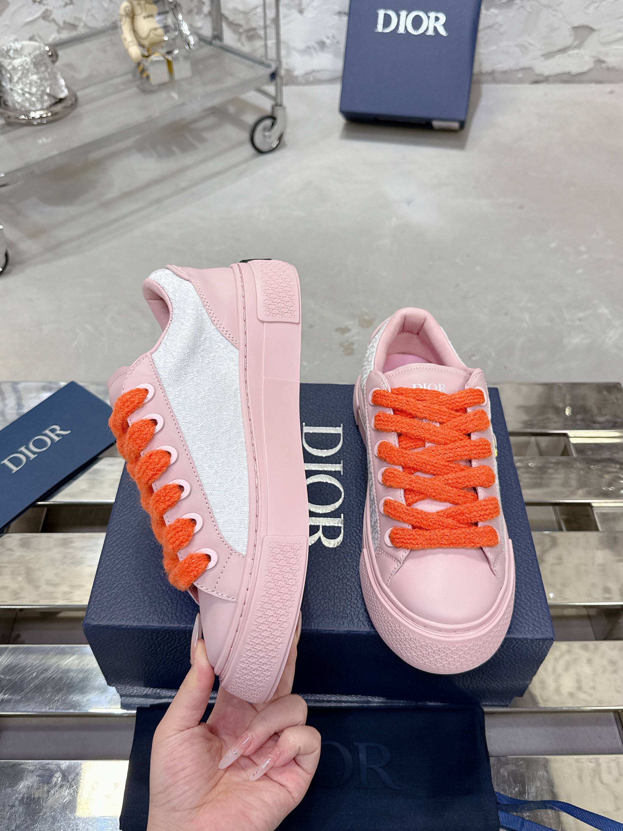 Dior B33シリーズ 最新蛇年限定 カップル向け スポーツシューズ