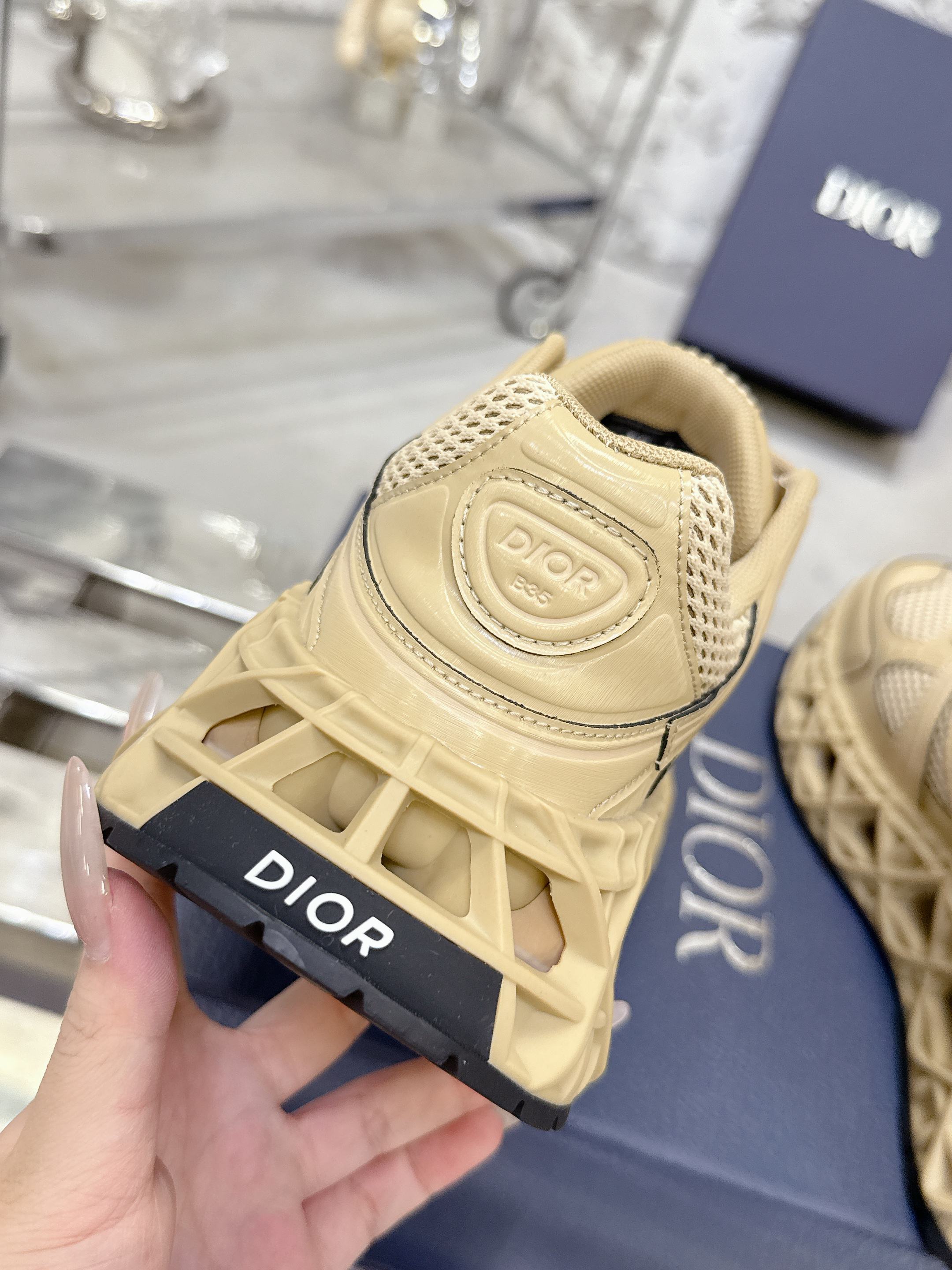 Dior B35 スニーカー - 春夏のラグジュアリーなデザイン