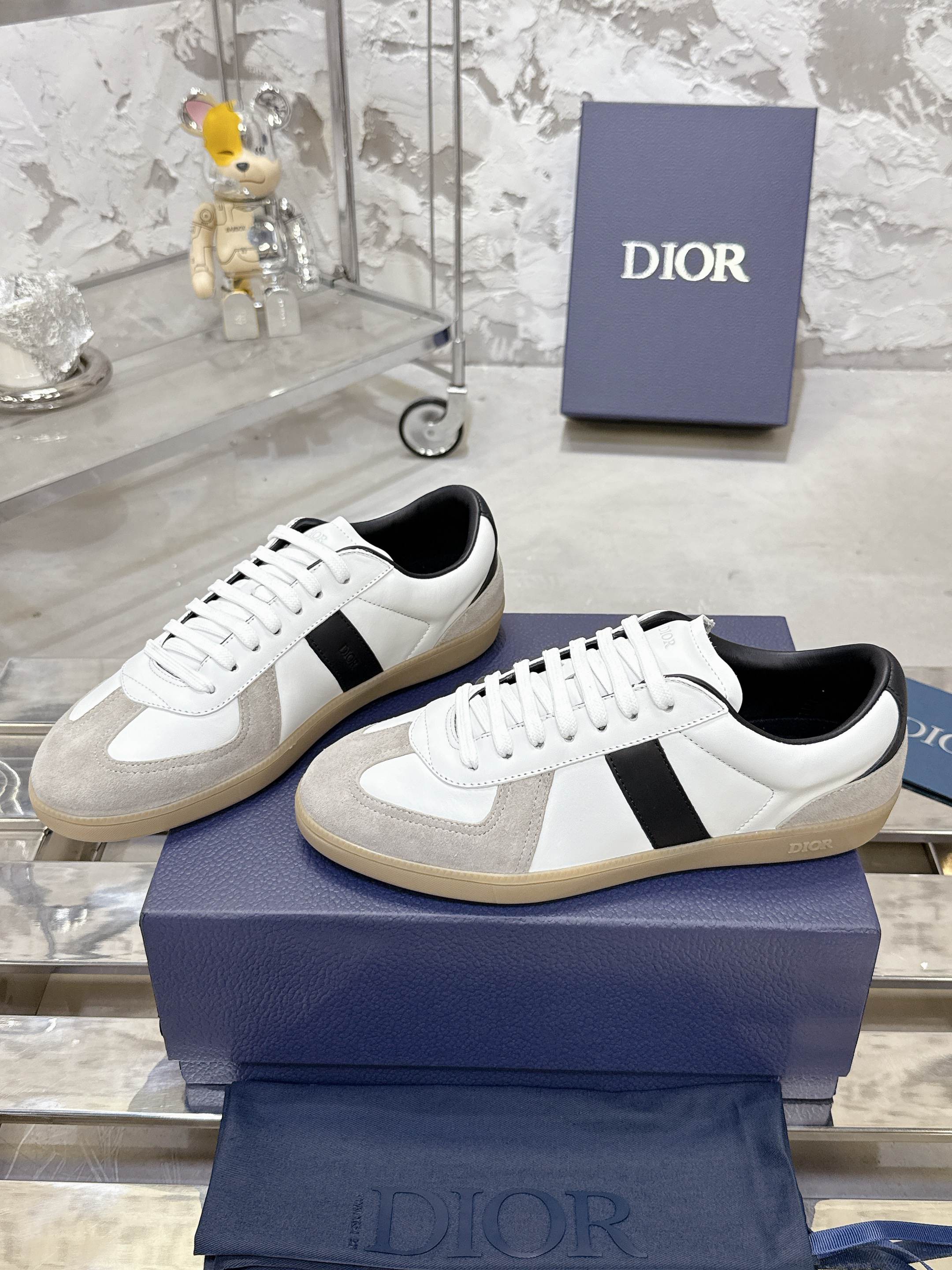 Dior B01 Matchpoint カップル用 デザインスニーカー