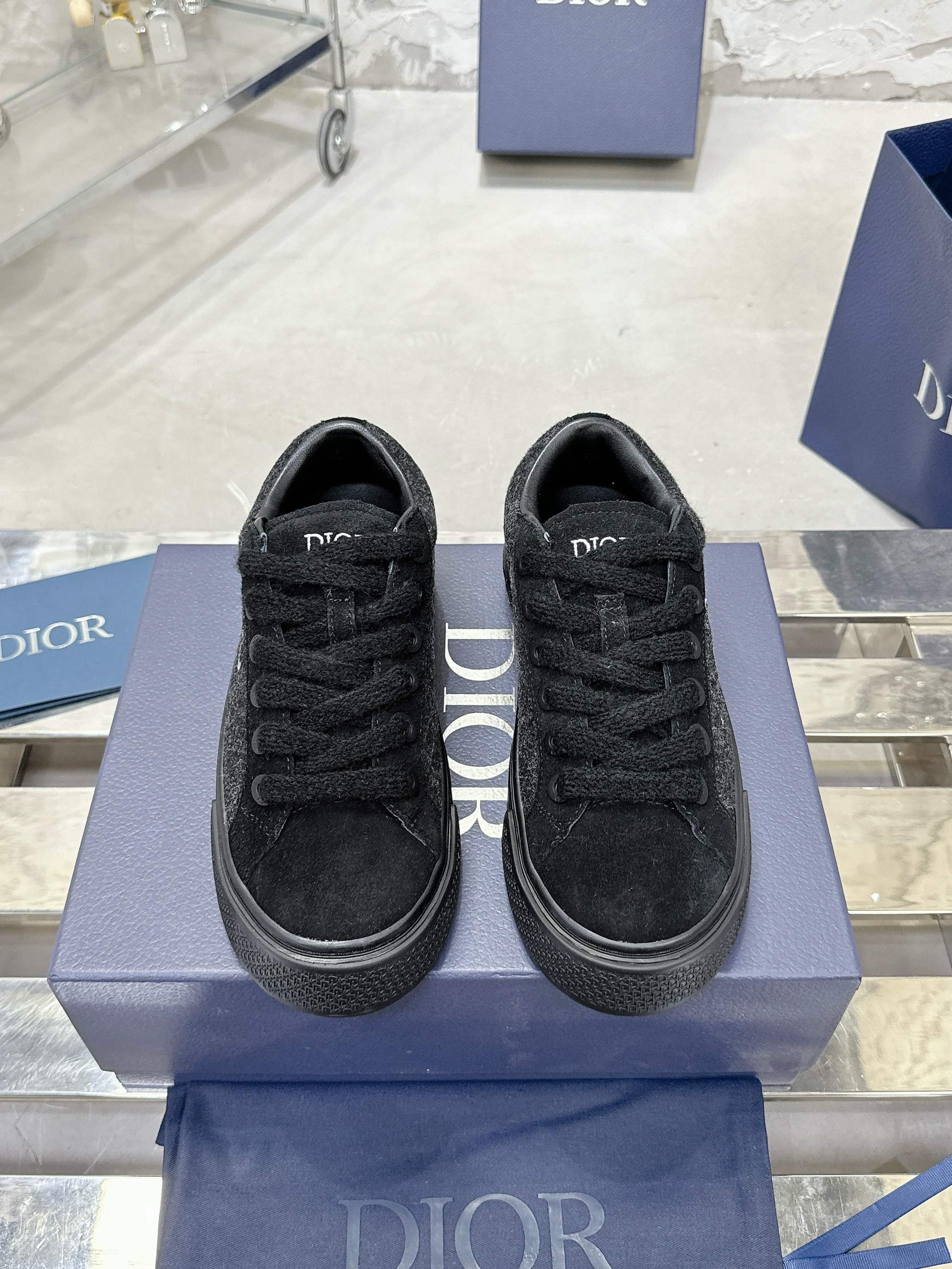 Dior B33シリーズ カップル用カジュアルスニーカー