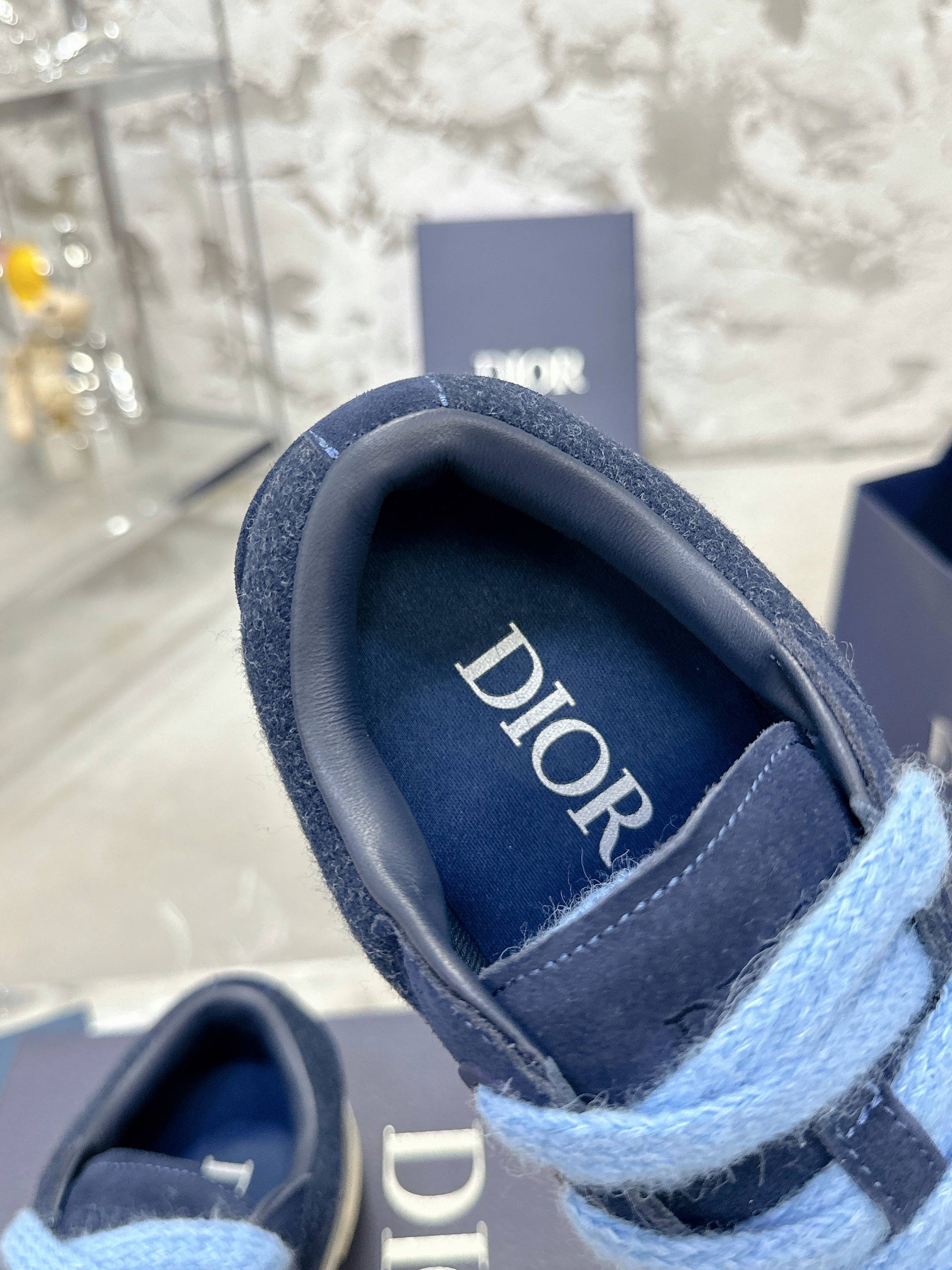 Dior B33シリーズ カップル用カジュアルスニーカー