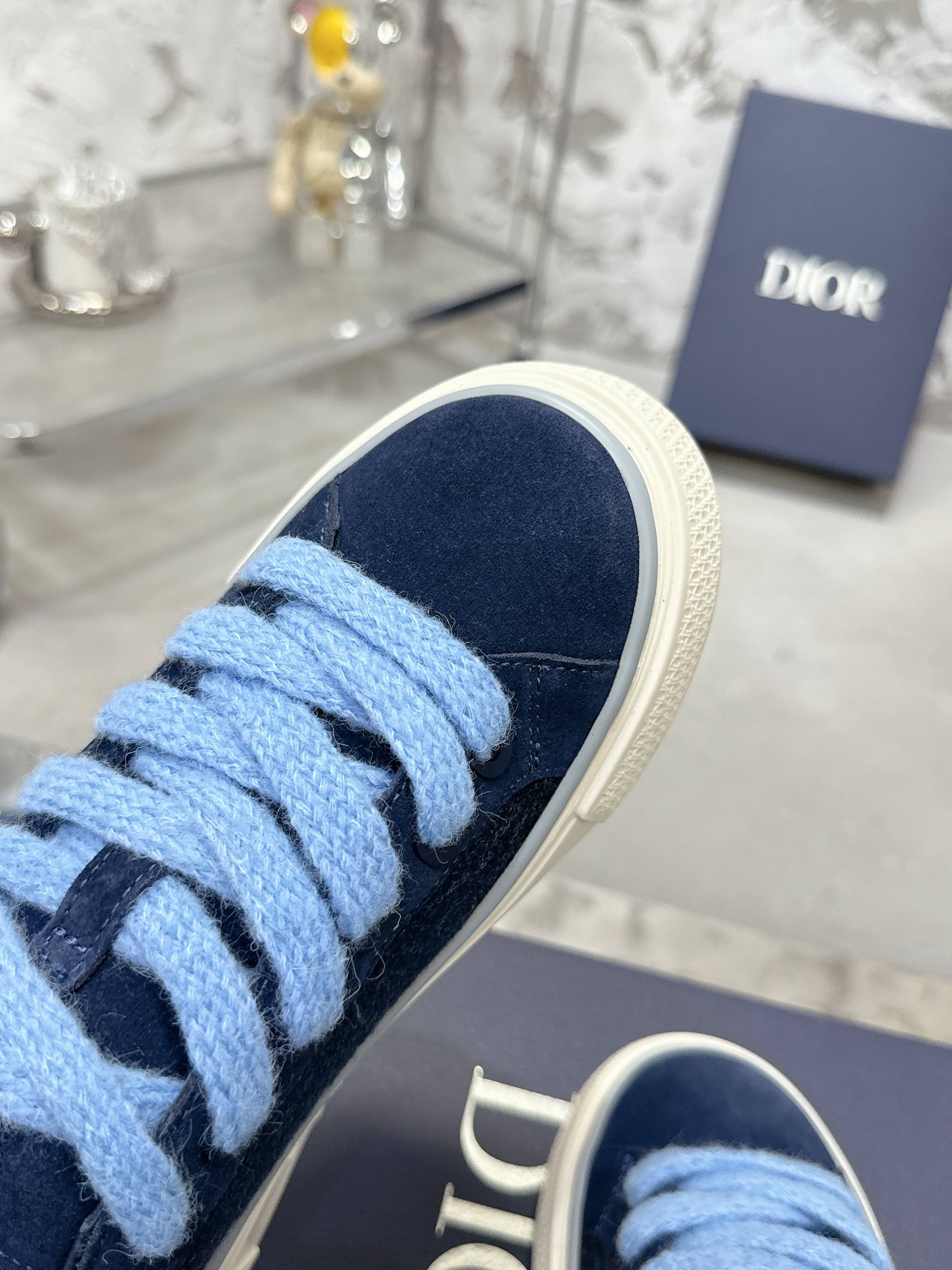 Dior B33シリーズ カップル用カジュアルスニーカー