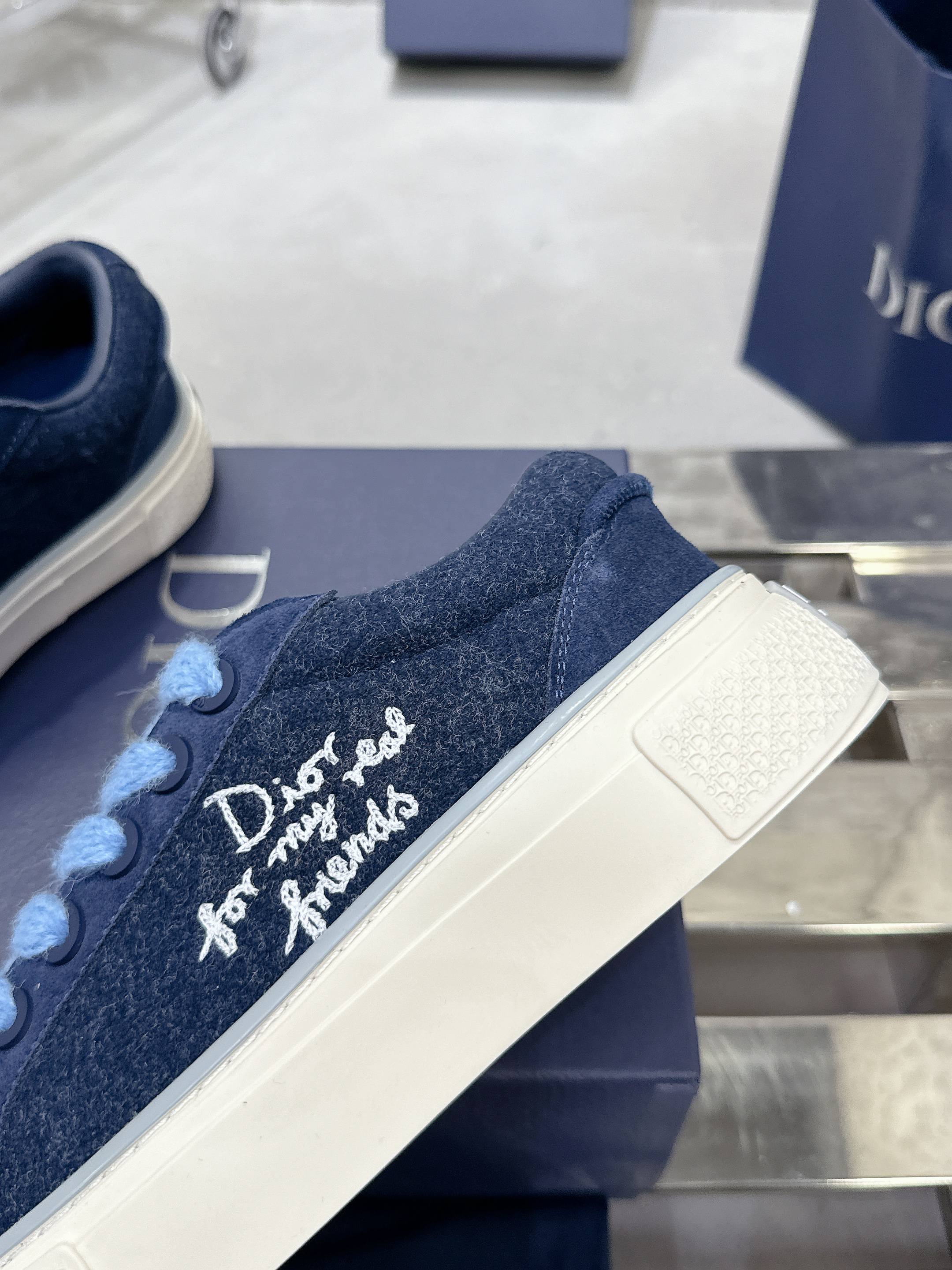 Dior B33シリーズ カップル用カジュアルスニーカー