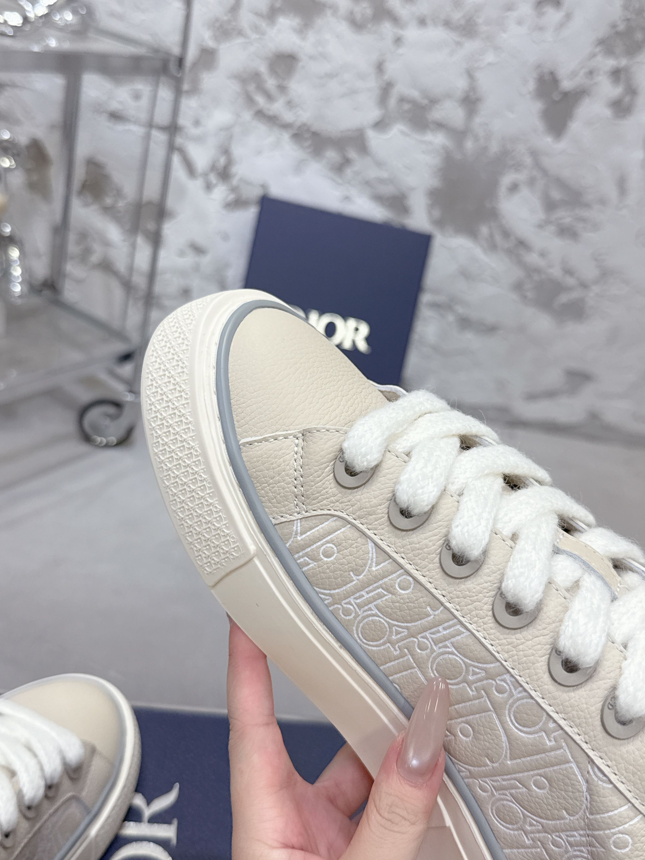 Dior B33シリーズ カップル用カジュアルスニーカー