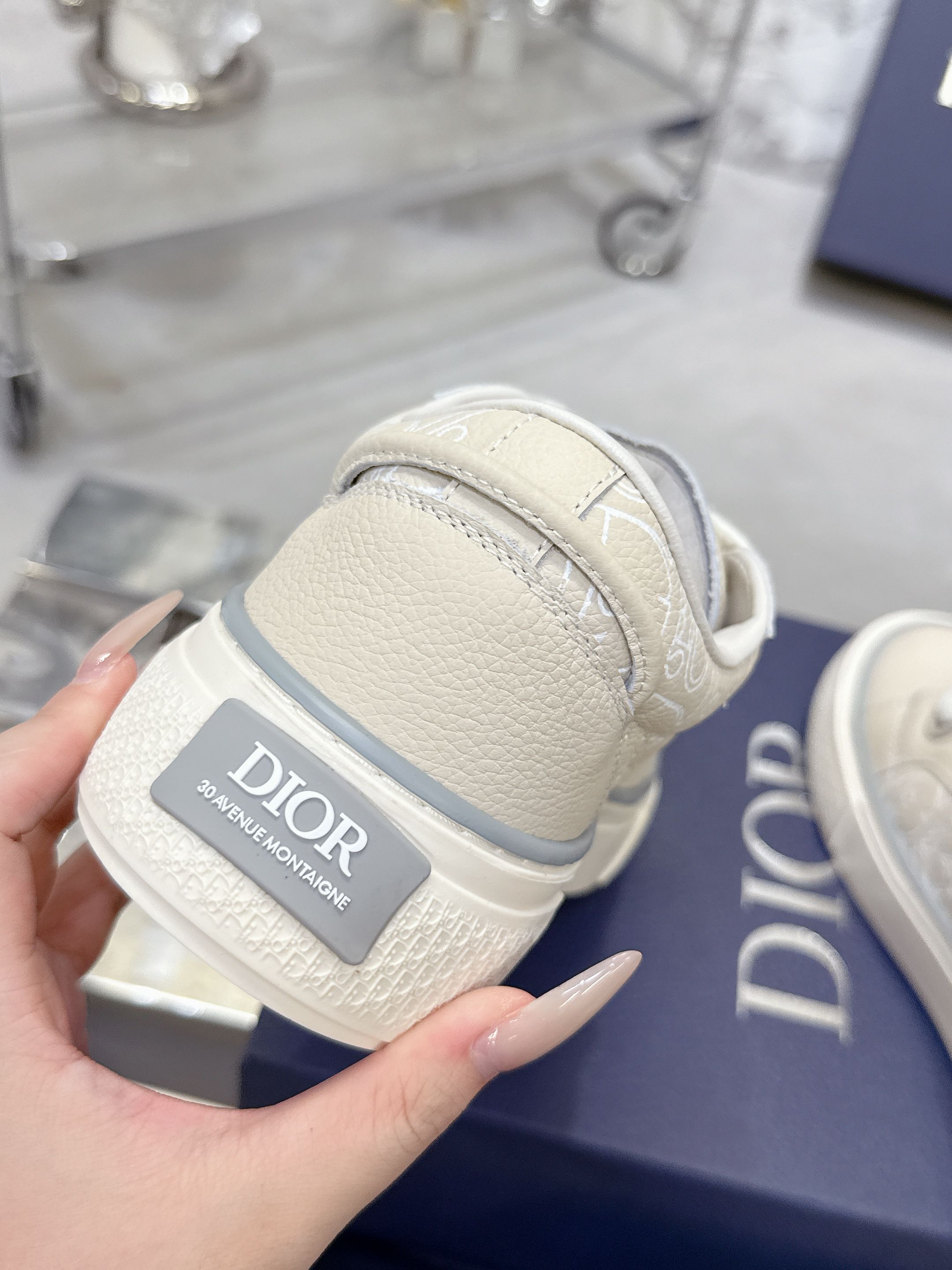 Dior B33シリーズ カップル用カジュアルスニーカー