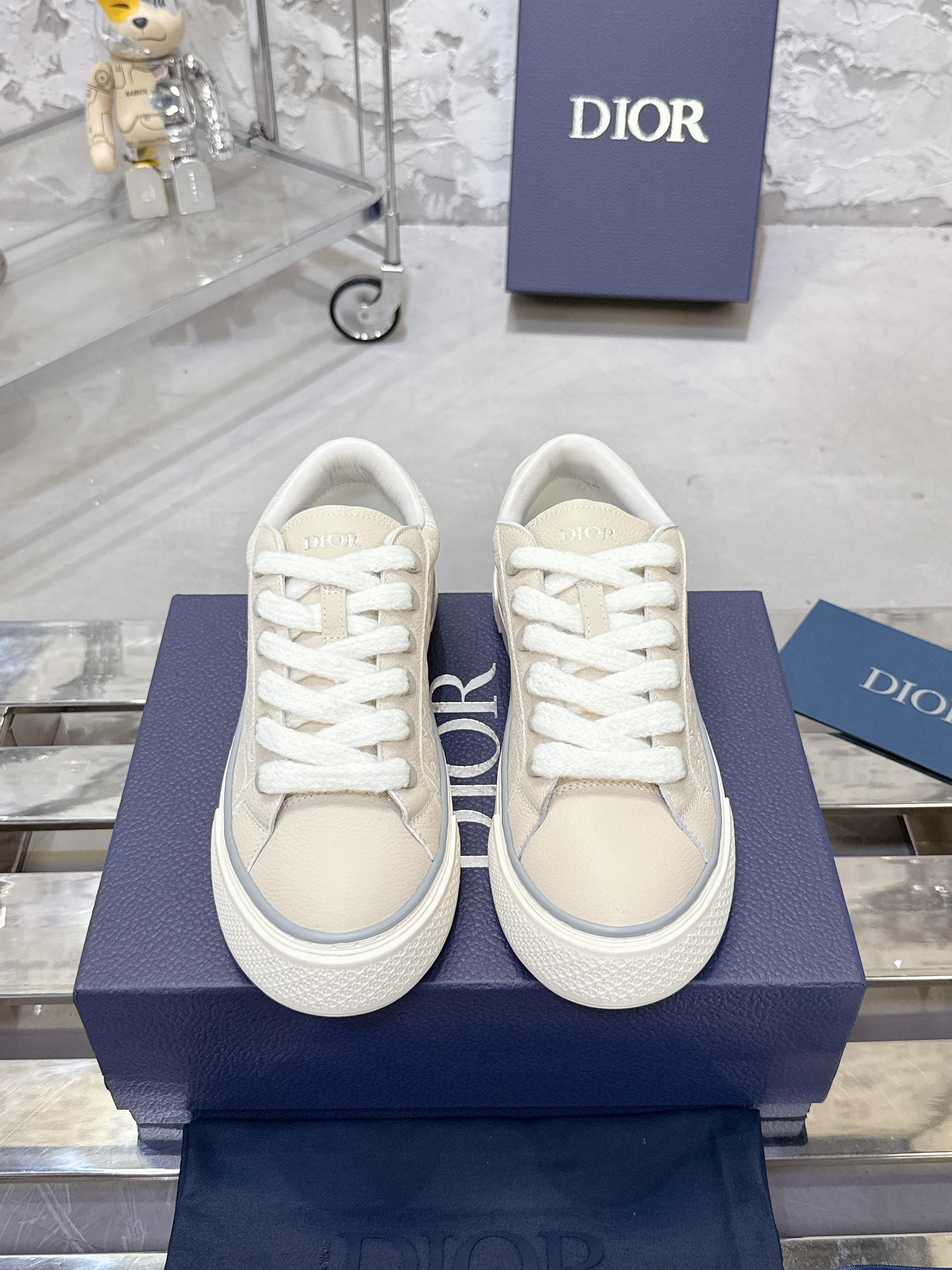 Dior B33シリーズ カップル用カジュアルスニーカー