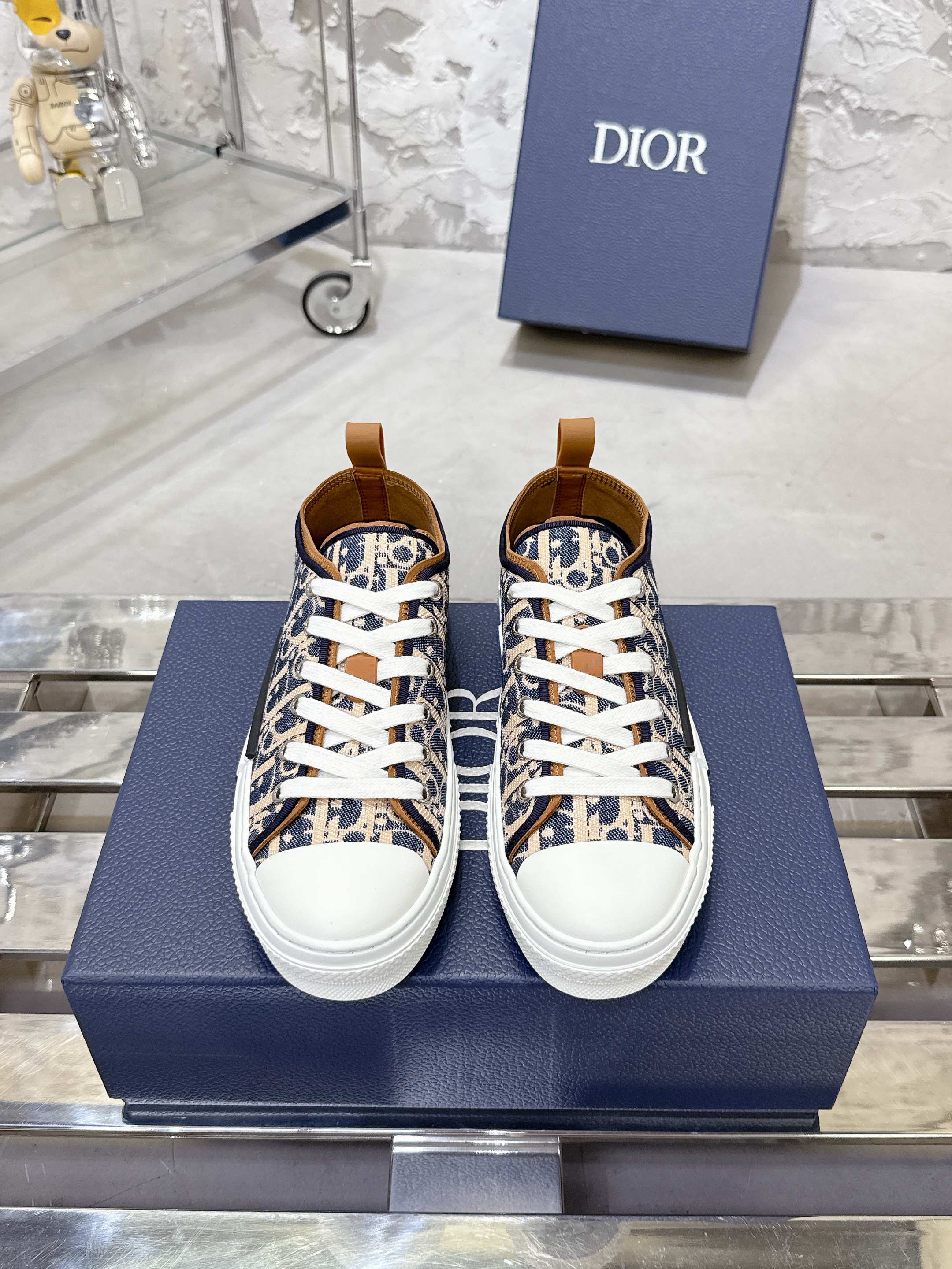 Dior B23 クラシック カップル スニーカー 高帮・低帮