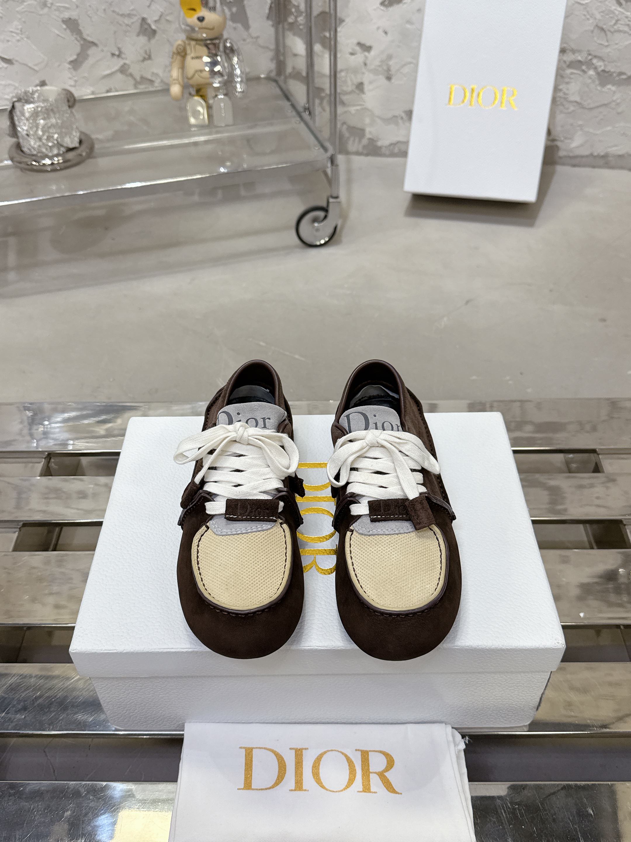 Dior Roadie 走秀シリーズ 手工 休闲运动鞋