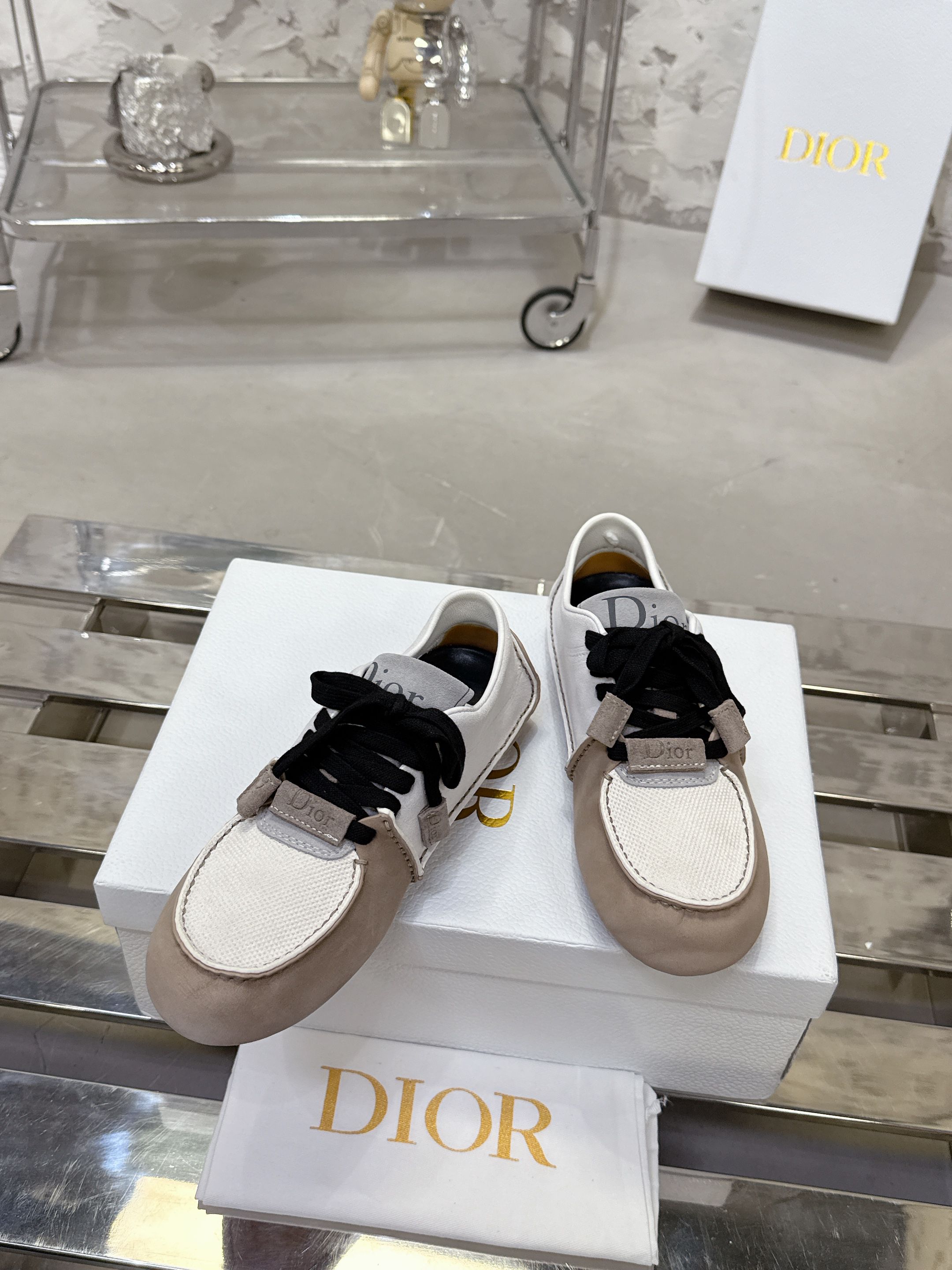 Dior Roadie スニーカー - 手工製 & ラグジュアリーデザイン