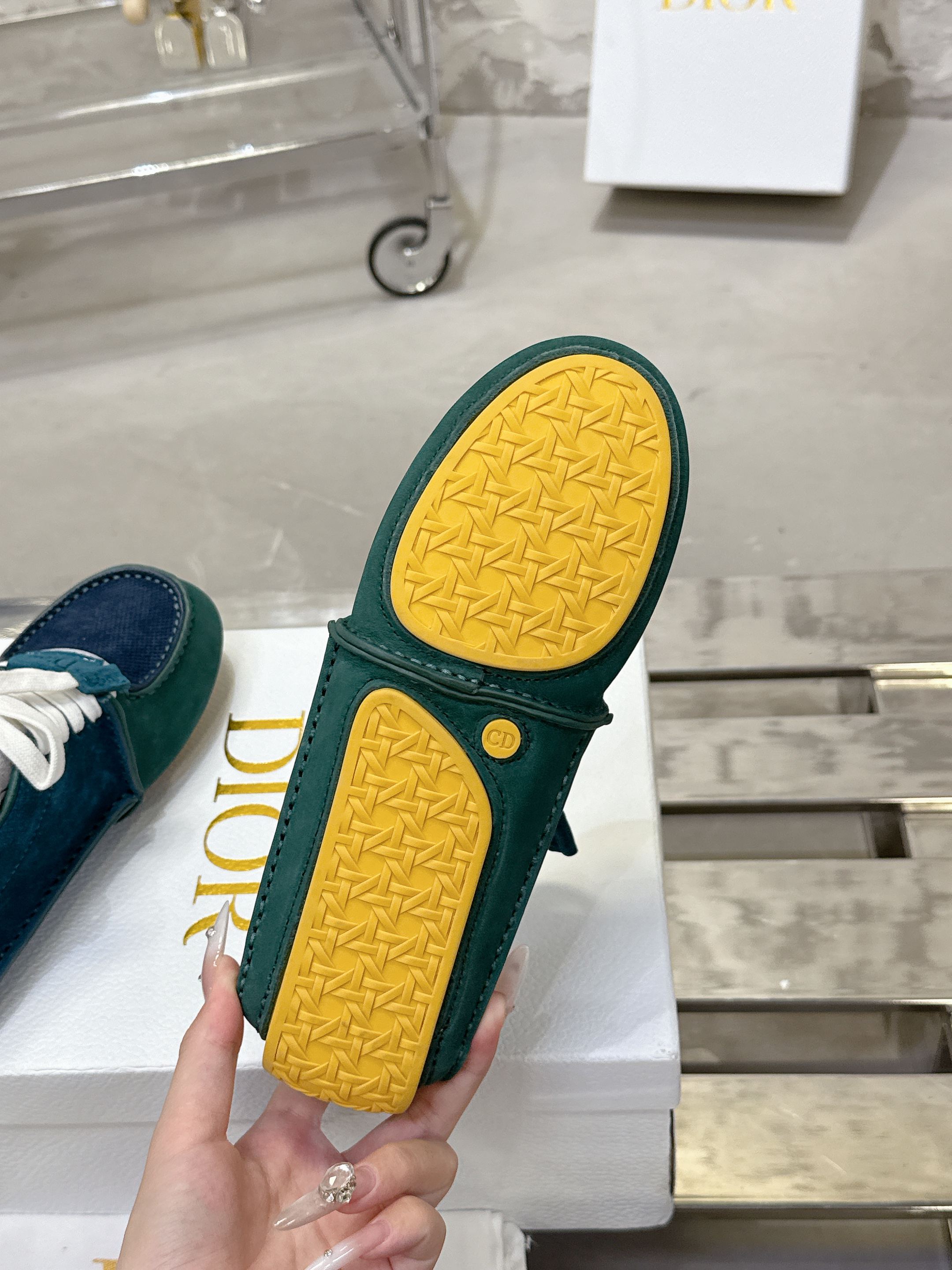 Dior Roadie シリーズ 手工休闲運動鞋