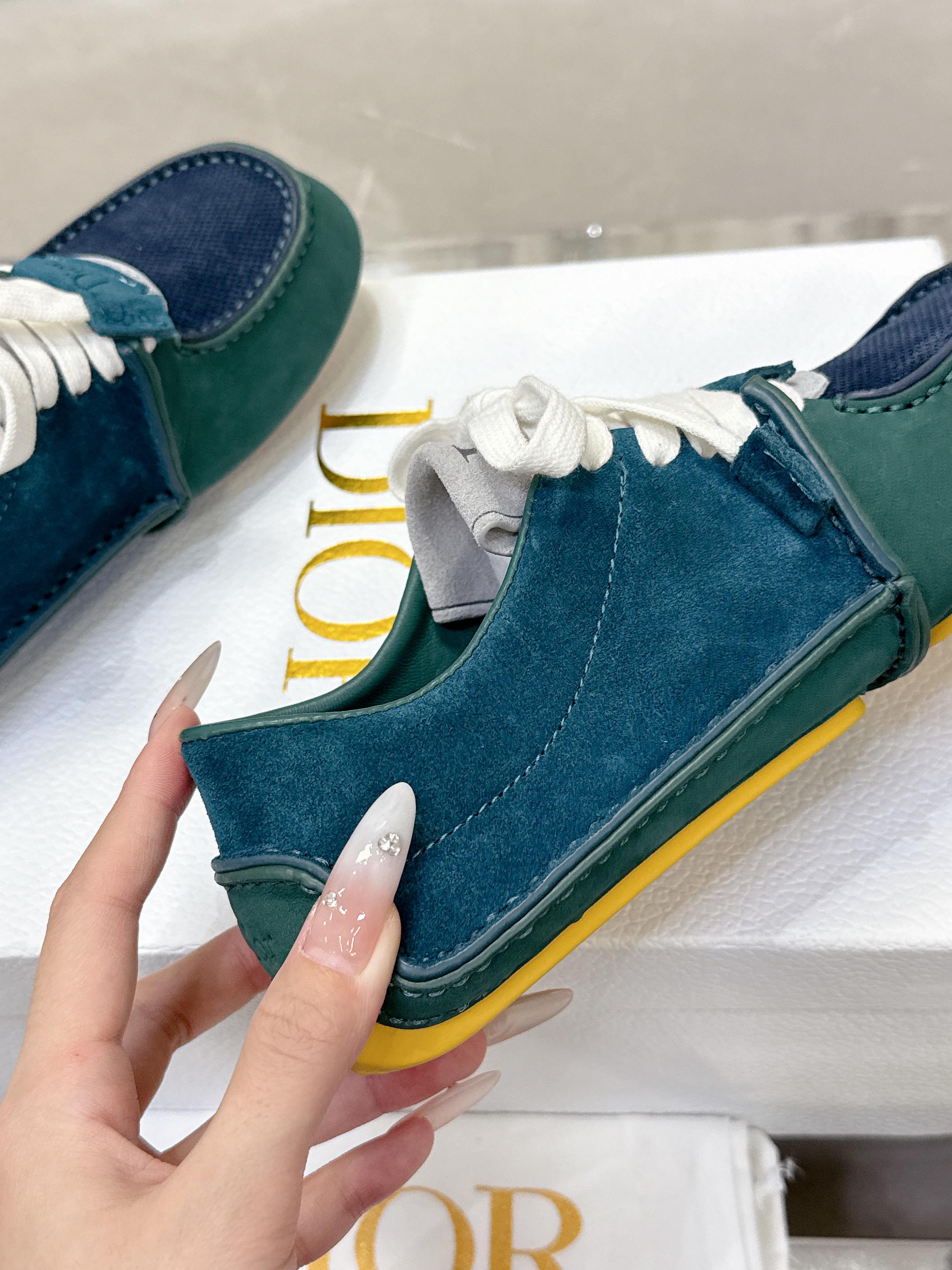 Dior Roadie シリーズ 手工休闲運動鞋