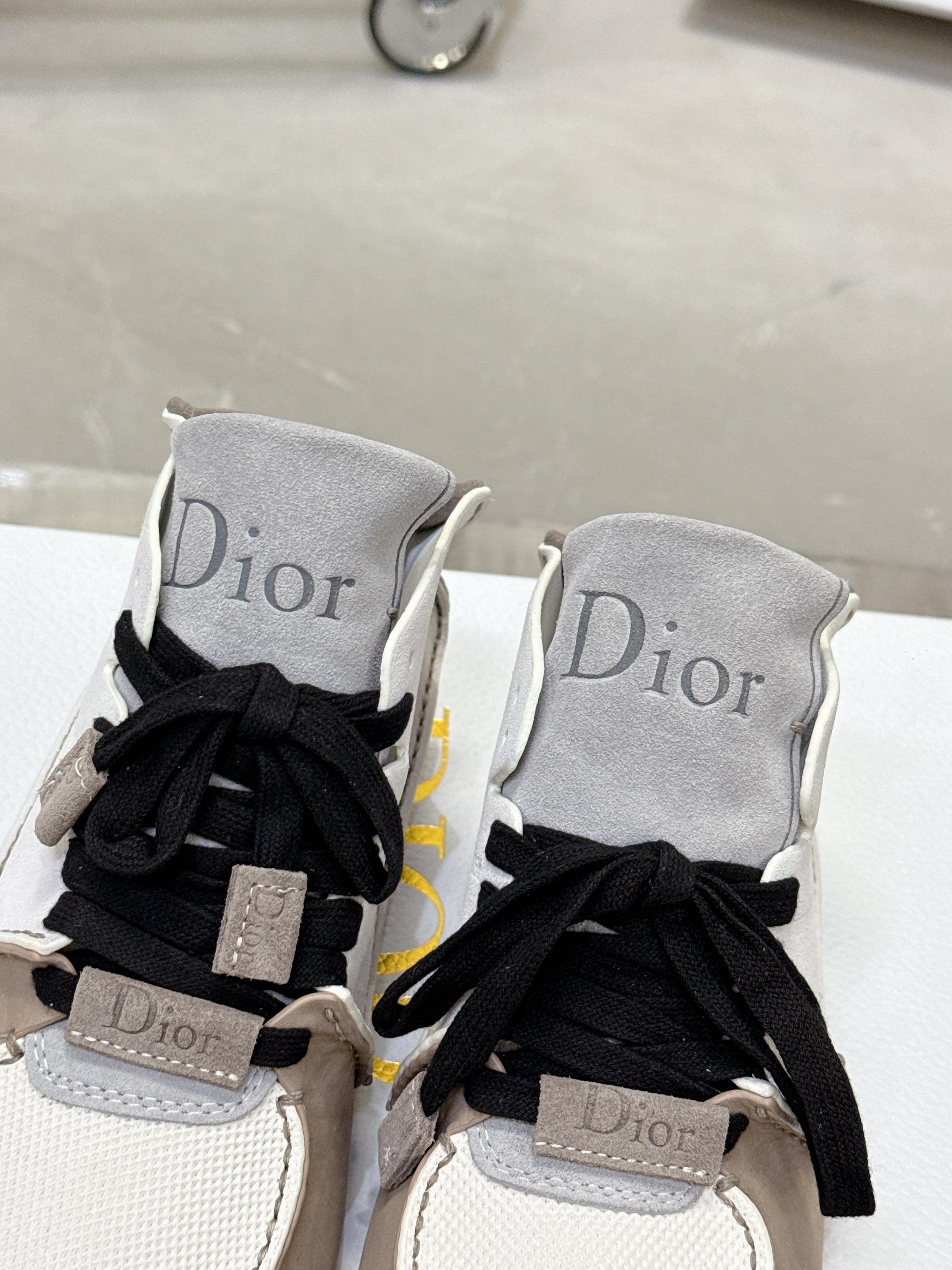 Dior Roadie カップル向け手作りスニーカー - ラグジュアリーなデザイン