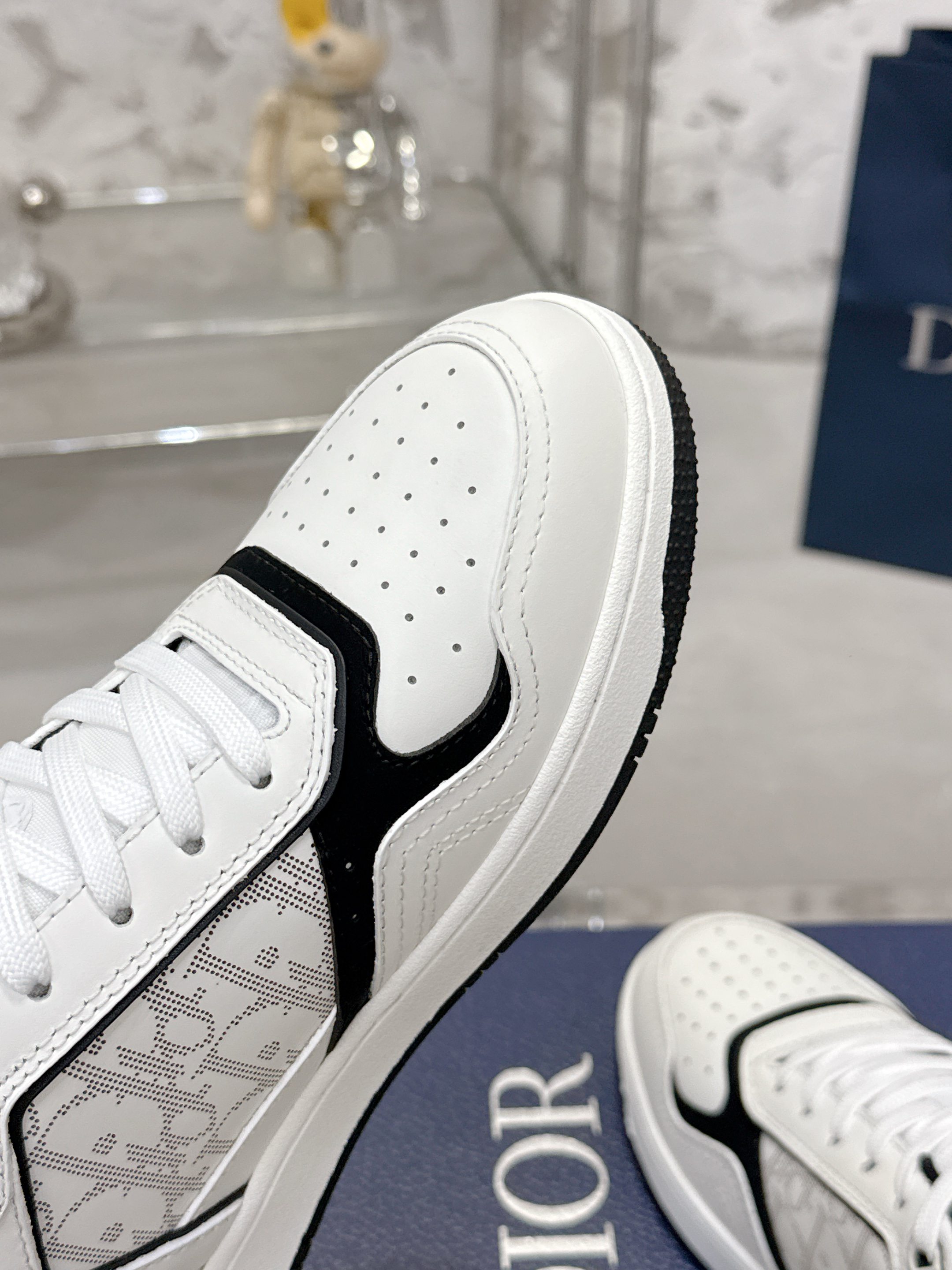 Dior B27シリーズ カップル用 老花 石頭纹 スニーカー