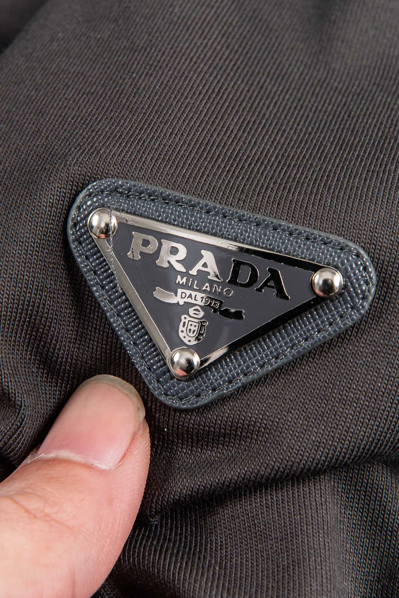 New#PRADA2024SS三角徽标圆领短袖T恤贸易公司订单客供进口面料以天然植物纤维提炼出来手感柔软