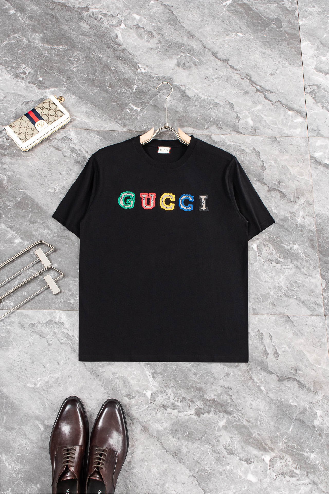 Gucci Clothing T-Shirt Cotton Short Sleeve