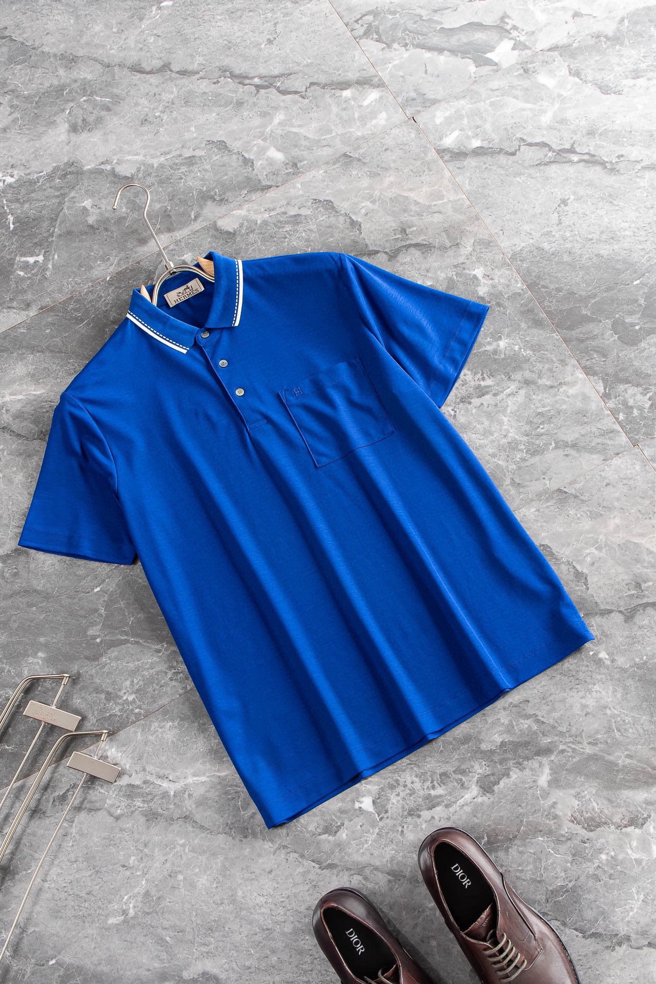 Hermes Clothing Polo T-Shirt Top brands like
 Men Cotton Spring/Summer Collection Fashion Short Sleeve
