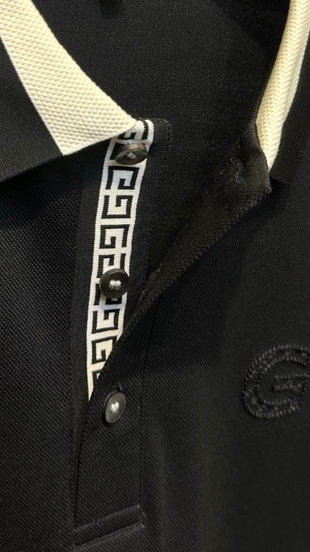 Gucci 2026男士极简质感Polo#解锁高阶通勤美学！甄选高支珠地棉，触感细腻软糯，透气亲肤不闷汗