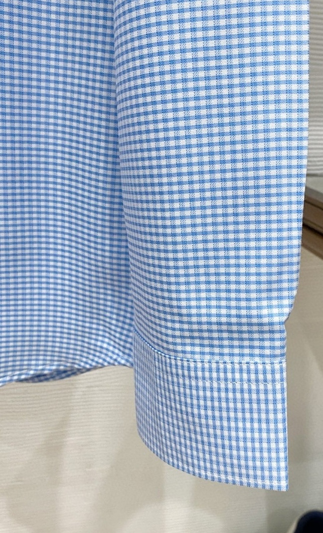 杰尼亚（zEGNA）细格纹长袖衬衫Ermenegildo zegna（杰尼亚），意大利顶级奢侈男装品牌，