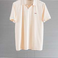 杰尼亚Zegna2026ss春夏蜂窝六角肌理具有超强透气吸湿排汗男士V领短袖POLO衫# 此款POLO衫面料选用客供进口 杰尼亚Zegna2026ss春夏蜂窝六角肌理具有超强透气吸湿排汗男士V领短袖POLO衫# 此款POLO衫面料选用客供进口