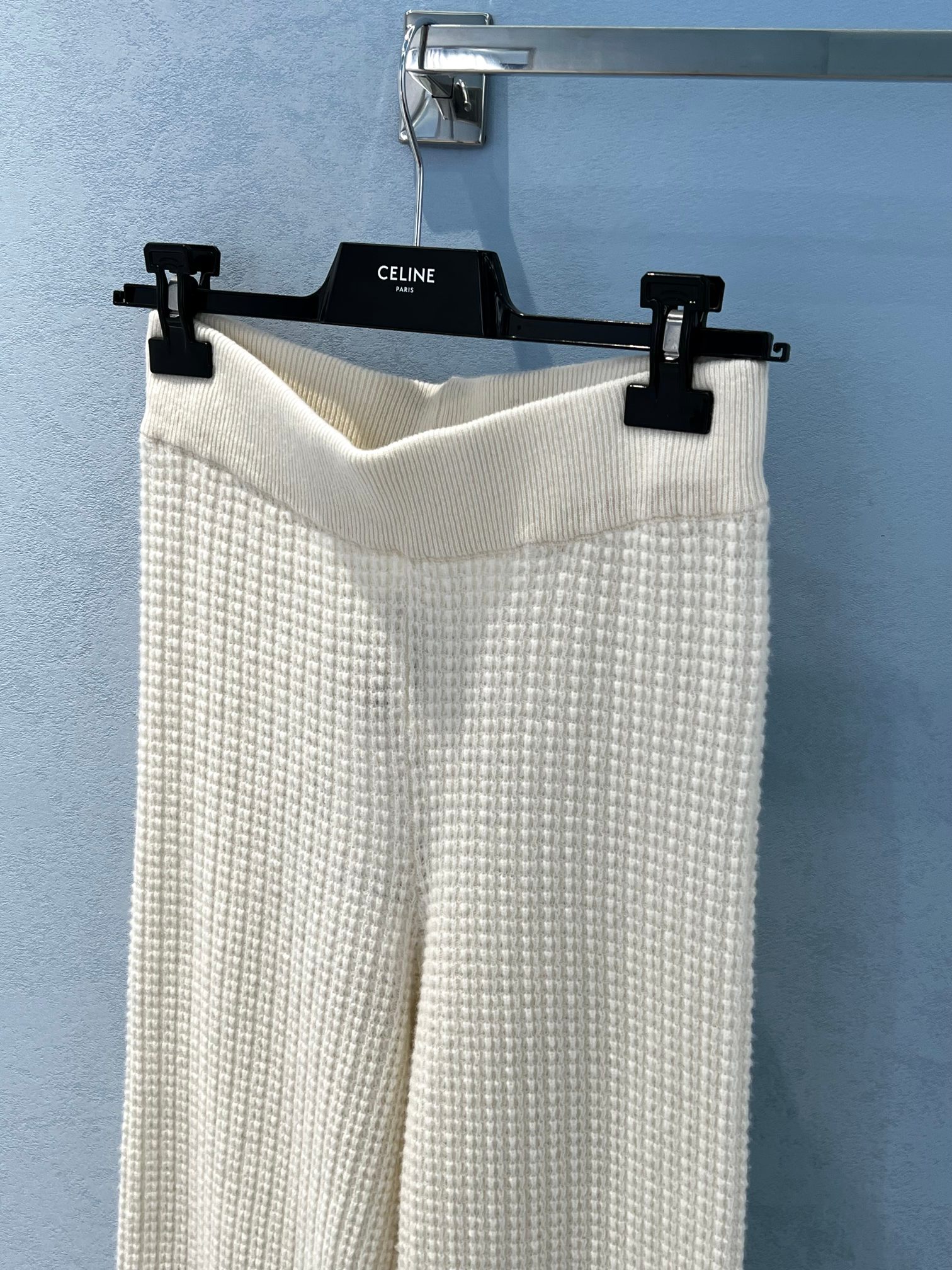 Trendy High-Waist Knitted Pants for Comfortable Style, Sizes S/M/L Available - 图片 2