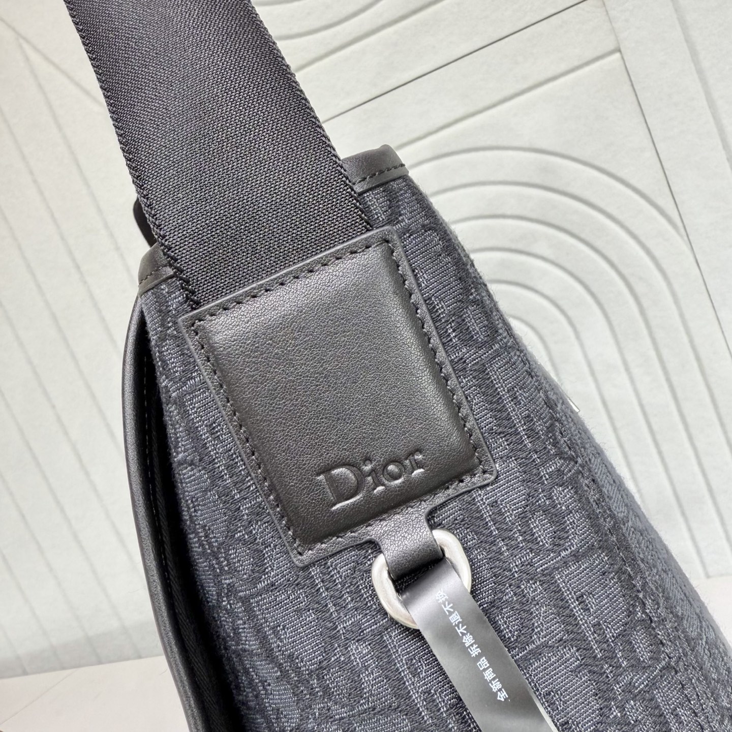 Dior Style Black Leather Top Handle Bag style reference detail image 6 from source 776392