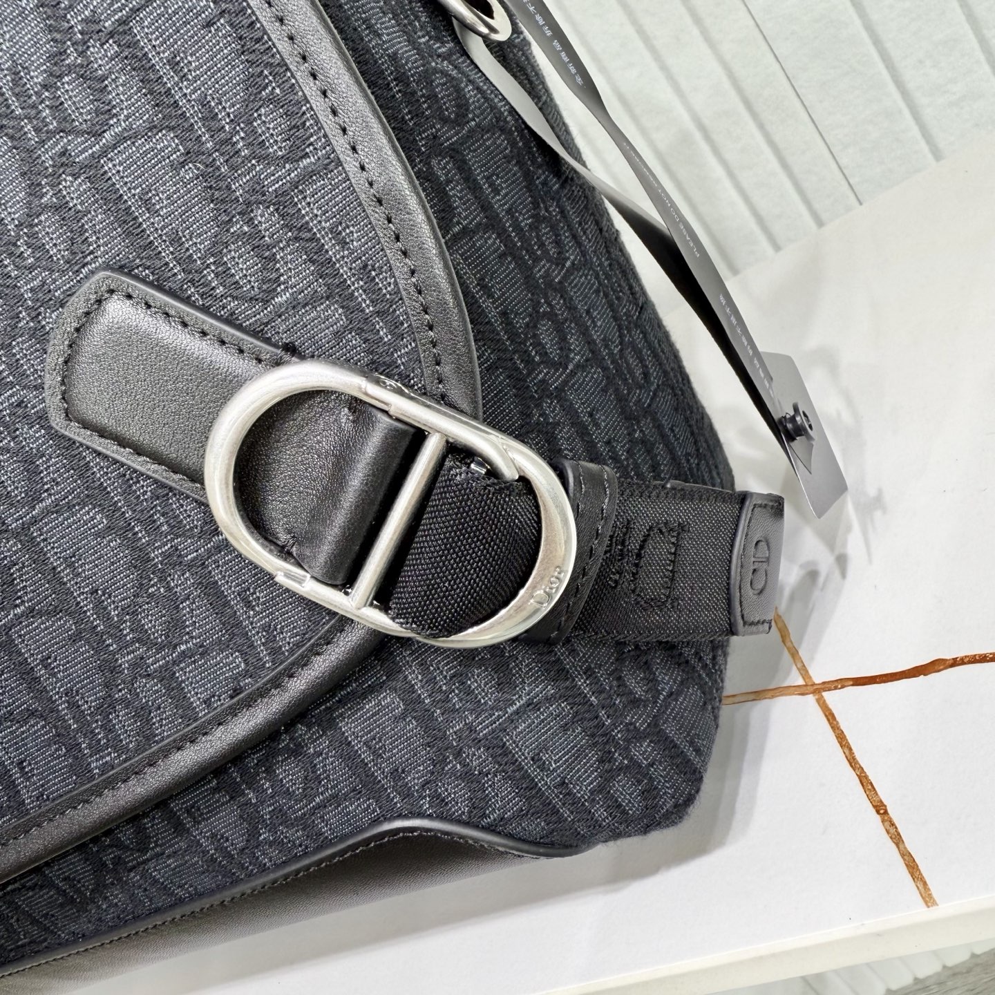 Dior Style Black Leather Top Handle Bag style reference detail image 4 from source 776392