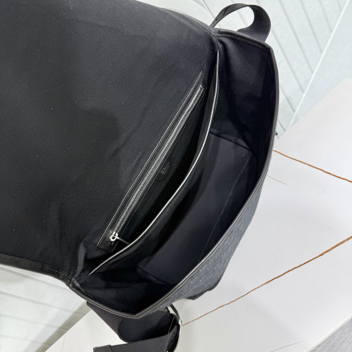 Dior Style Black Leather Top Handle Bag style reference detail image 8 from source 776392
