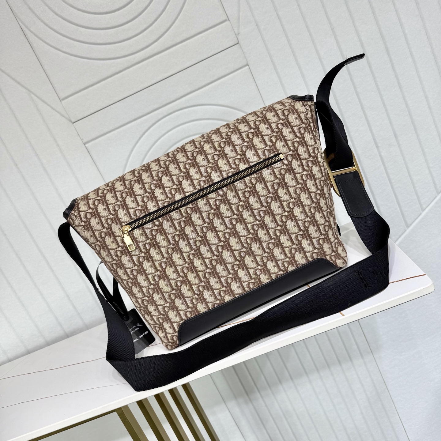 Dior Style Black Leather Top Handle Bag style reference detail image 3 from source 776393