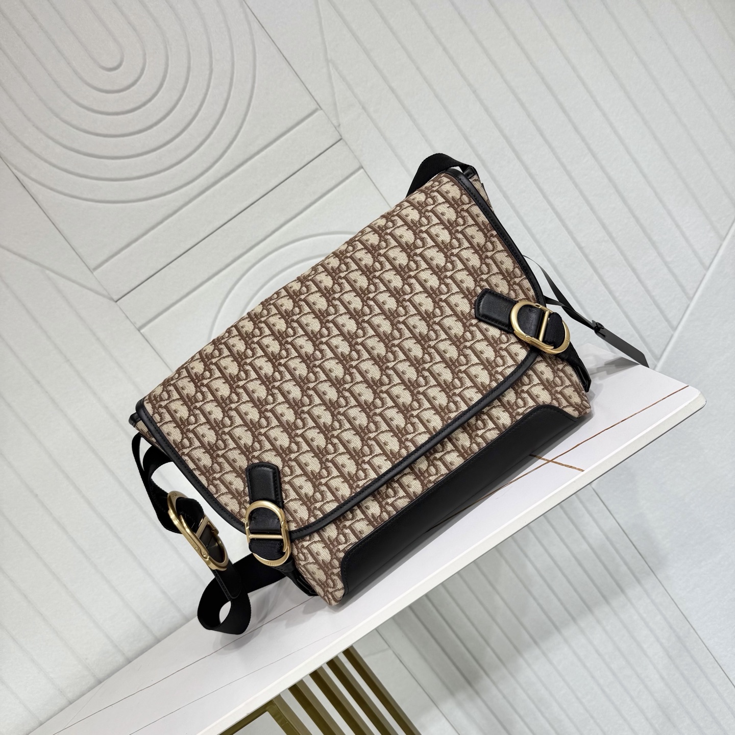 Dior Style Black Leather Top Handle Bag style reference detail image 1 from source 776393