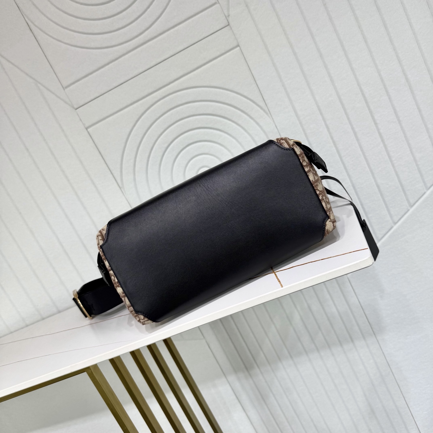 Dior Style Black Leather Top Handle Bag style reference detail image 4 from source 776393