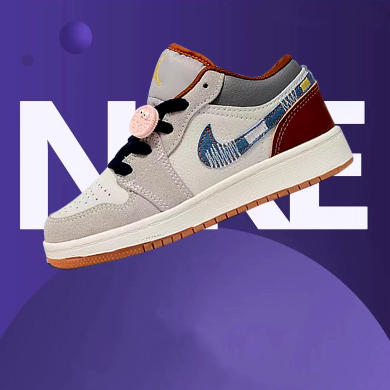 图片[7]-Jordan/乔丹 童鞋版本上线👣你家有个fashion宝贝👶🏻中底注胶孔内置真Sole气垫❗️耐克Air Jordan Brand 1 Mid GS\”Hulk\”AJ1乔丹一代低帮经典复古文化休闲运动篮球鞋“乔1低邦童鞋系列” 类型：低邦童鞋 尺码：22 23 24 25 26 27 28 29 30 31 32 33 34 35 36 37-选品中心