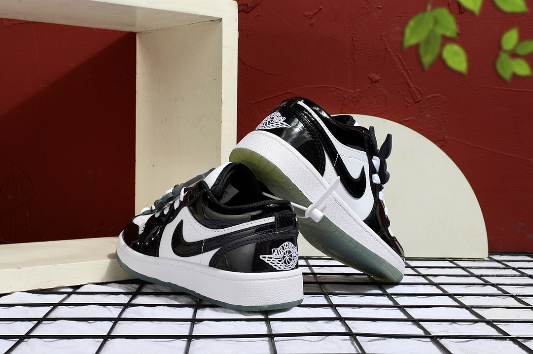 图片[4]-Jordan/乔丹 童鞋版本上线👣你家有个fashion宝贝👶🏻中底注胶孔内置真Sole气垫❗️耐克Air Jordan Brand 1 Mid GS\”Hulk\”AJ1乔丹一代低帮经典复古文化休闲运动篮球鞋“乔1低邦童鞋系列” 类型：低邦童鞋 尺码：22 23 24 25 26 27 28 29 30 31 32 33 34 35 36 37-选品中心