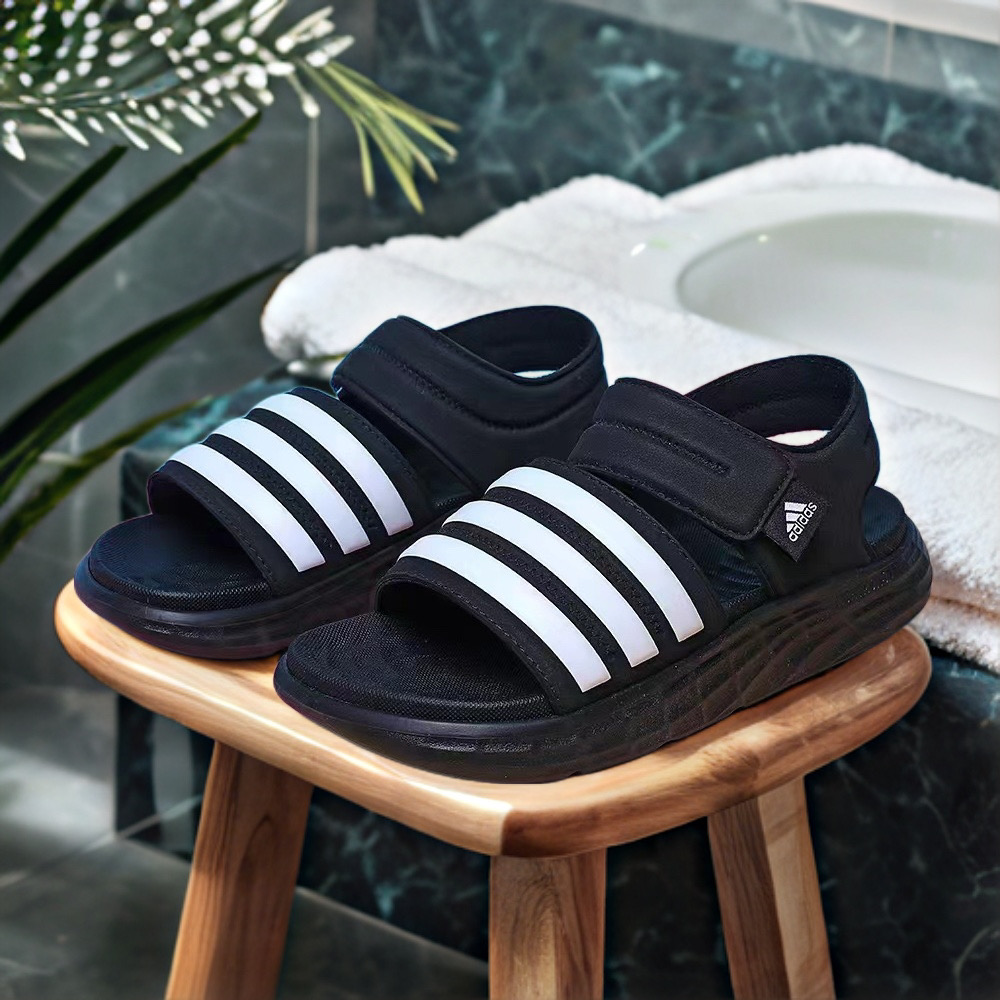 图片[3]-🔥🔝 热 | 销 夏季Adidas的设计一直都是简单大气上档次，却又潮爆了！这双凉鞋，你值得拥有，不管单穿还是配双袜子，你都是这条街最潮的仔！26-37-选品中心