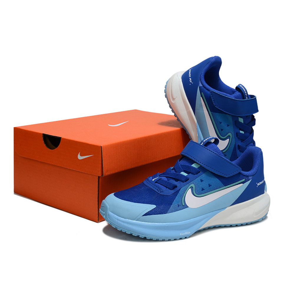 图片[7]-2025🔥 NK 新款超音速男女童专业跑步鞋，SONIC FLY（PS） 尺码：27-37码 专柜同步新品🆕 优质面料拼接，质感满满💯 魔术贴➕松紧带设计，穿脱方便✌🏻 橡胶耐磨防滑大底，脚感不言而喻☁️！!，-选品中心