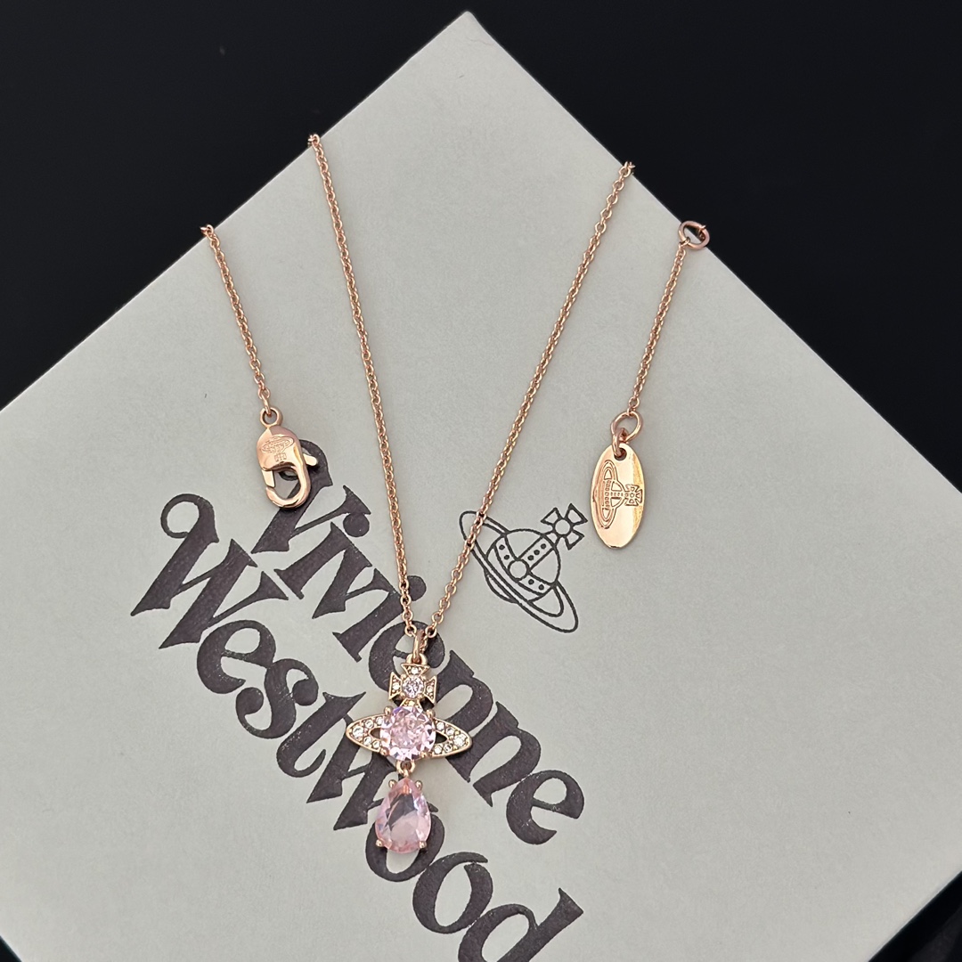 Vivienne Westwood 西太后水滴宇宙项链