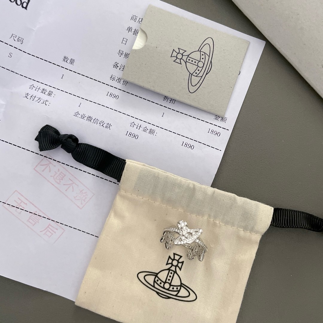 Vivienne Westwood 西太后满钻星球戒指