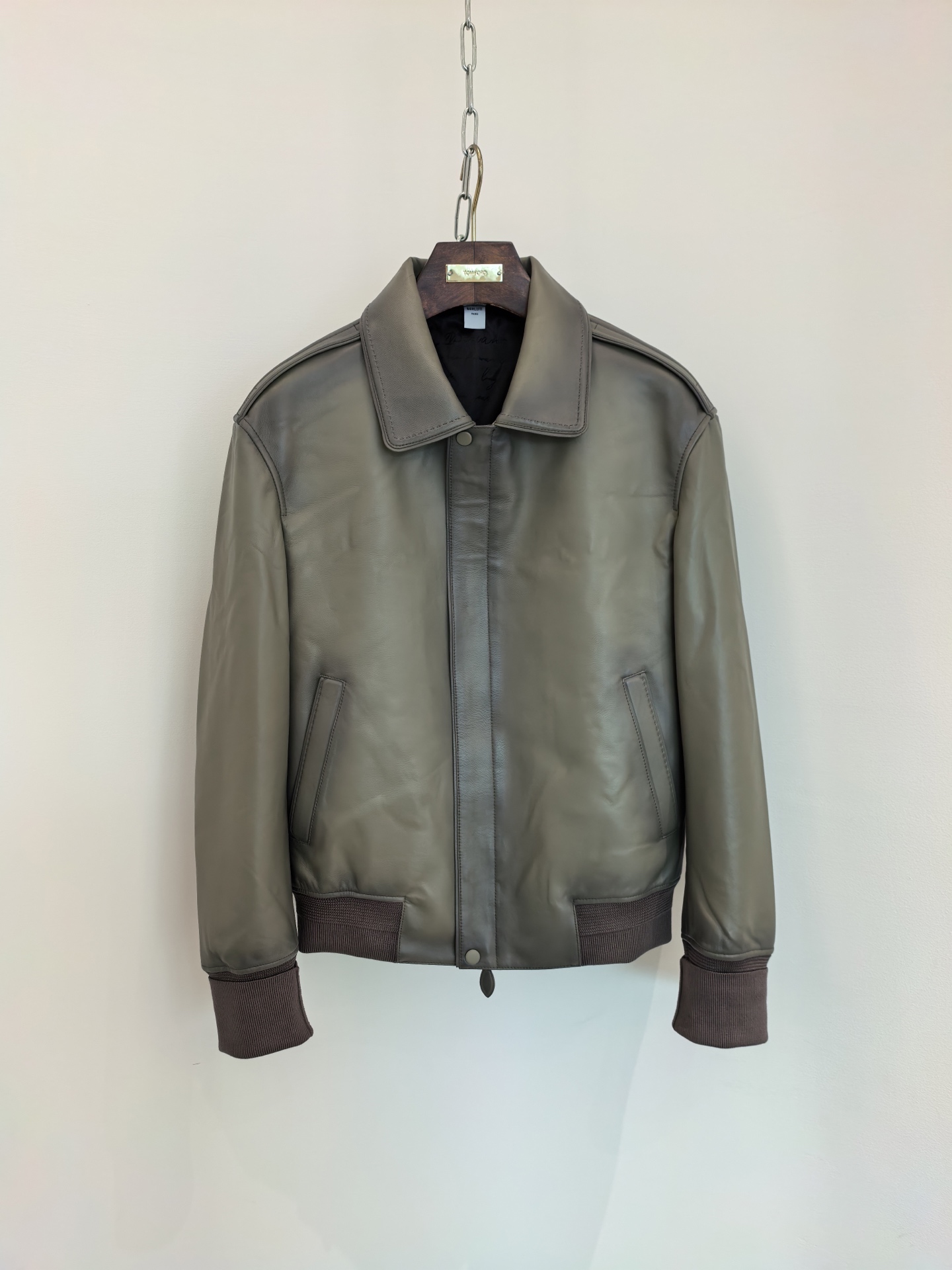 Berluti Leather Jacket: Classic Patina, Minimalist Design, Premium Quality