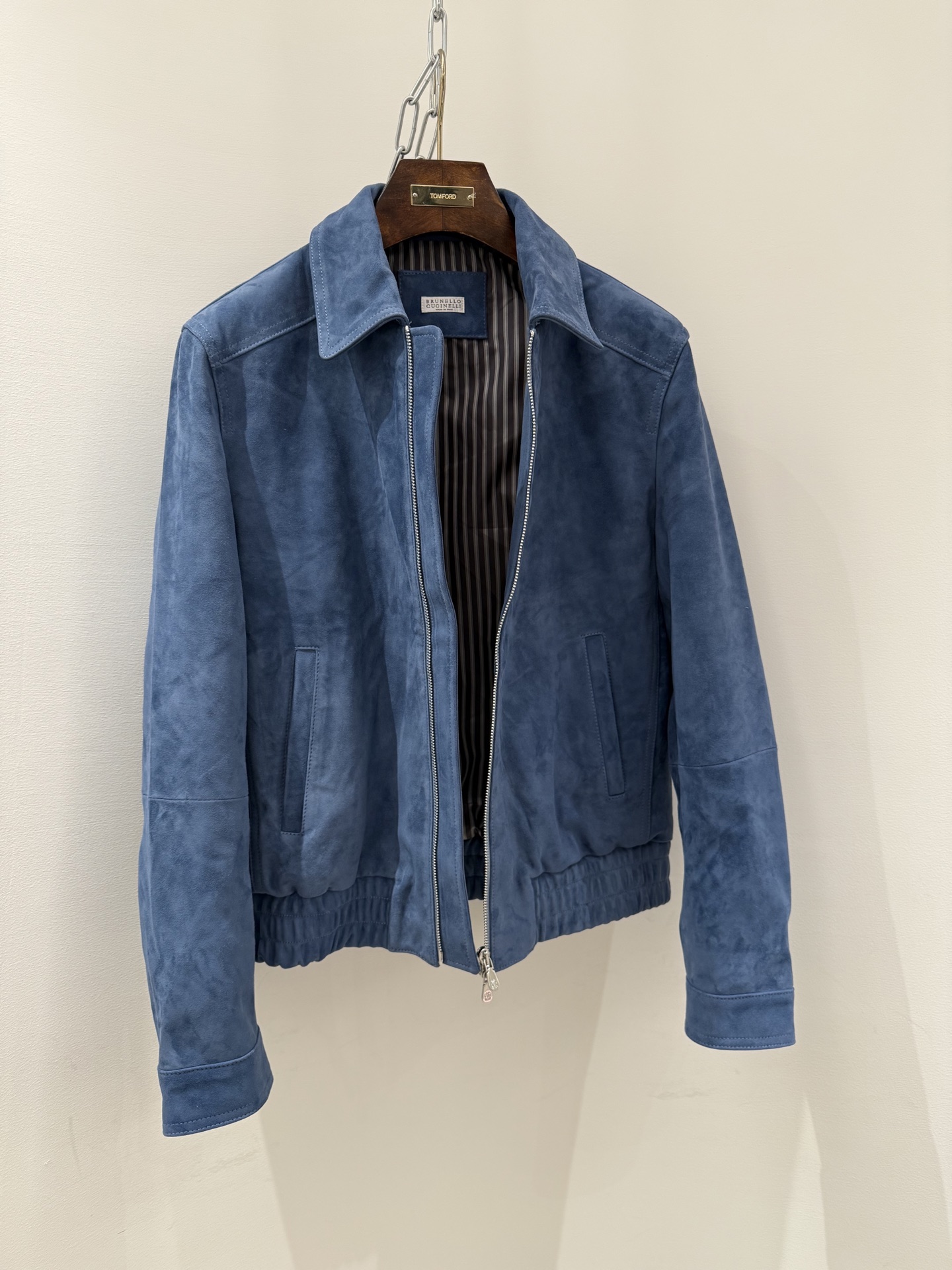 Brunello Cucinelli Leather Jacket - Soft Lambskin, Custom Lining 3 i1758375246518 4571 0 1