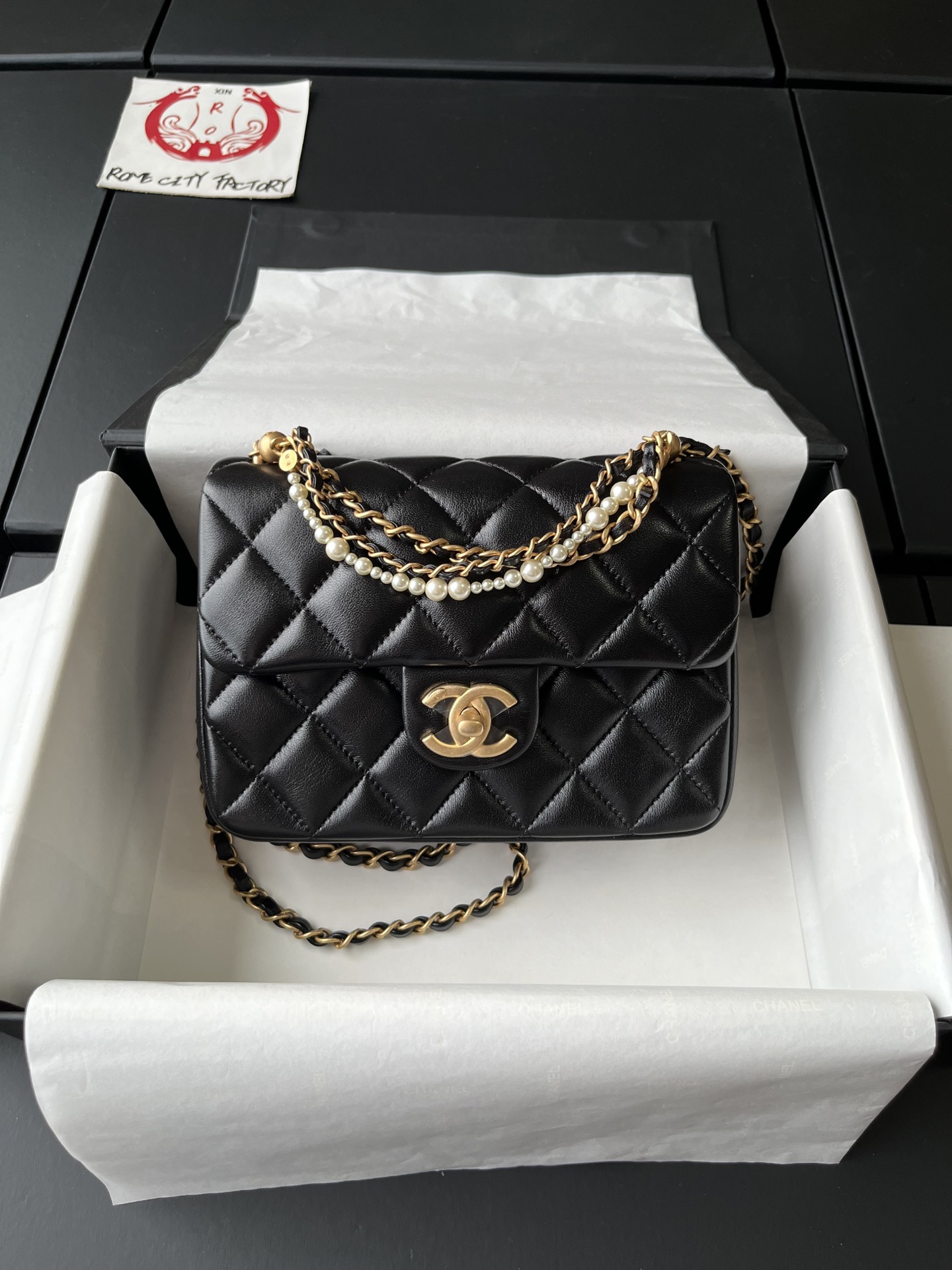 Chanel Classic Flap Bag Taschen Umhängetaschen  & Schultertaschen Fashion Ketten