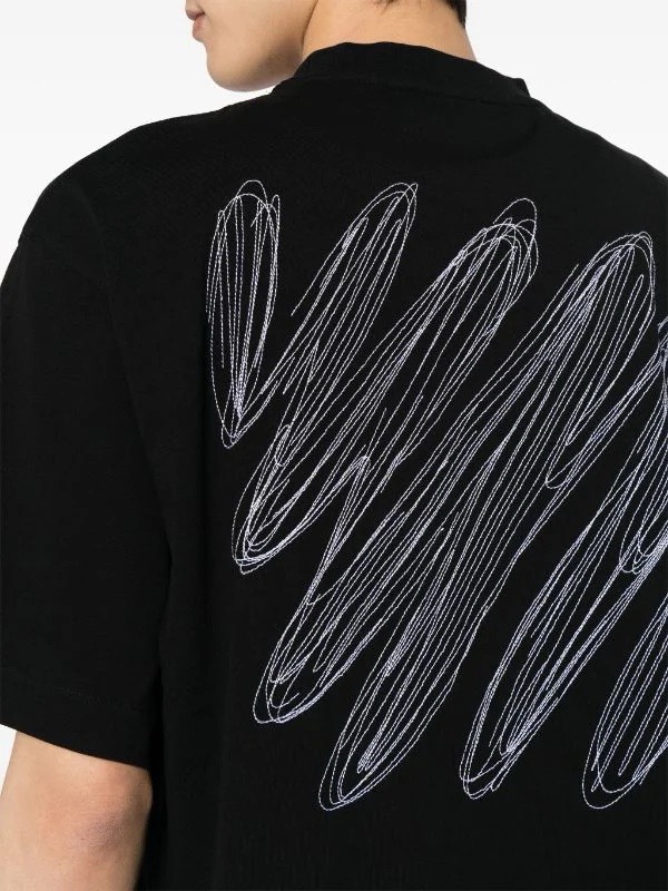 Off-White Printed Crew Neck T-Shirt - Stylish and Comfortable Tee 11 i1713072243 7187 0