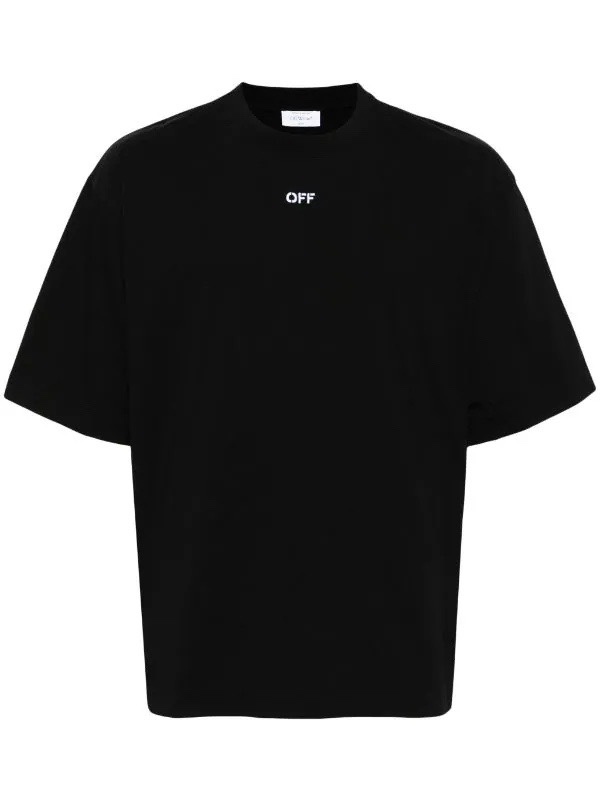 Off-White Printed Crew Neck T-Shirt - Stylish and Comfortable Tee 7 i1713072243 9925 2