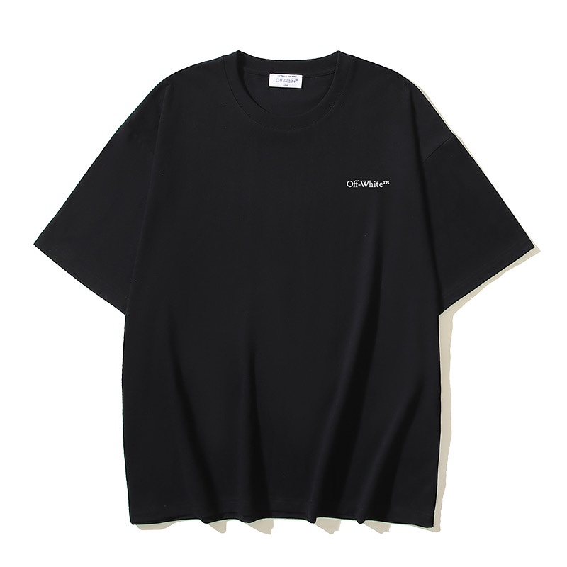 Off-White OW Printed Crew Neck T-Shirt Tee Top, Fashionable Streetwear 2 i1729959491 2884 8