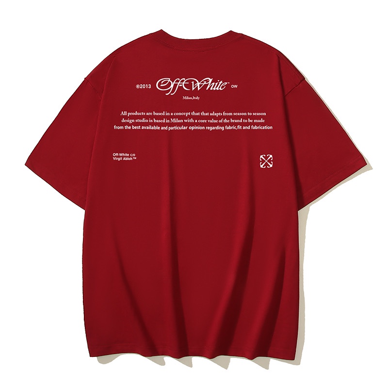 Off-White OW Printed Crew Neck T-Shirt | Fashionable Graphic Tee 4 i1729960017 6506 3
