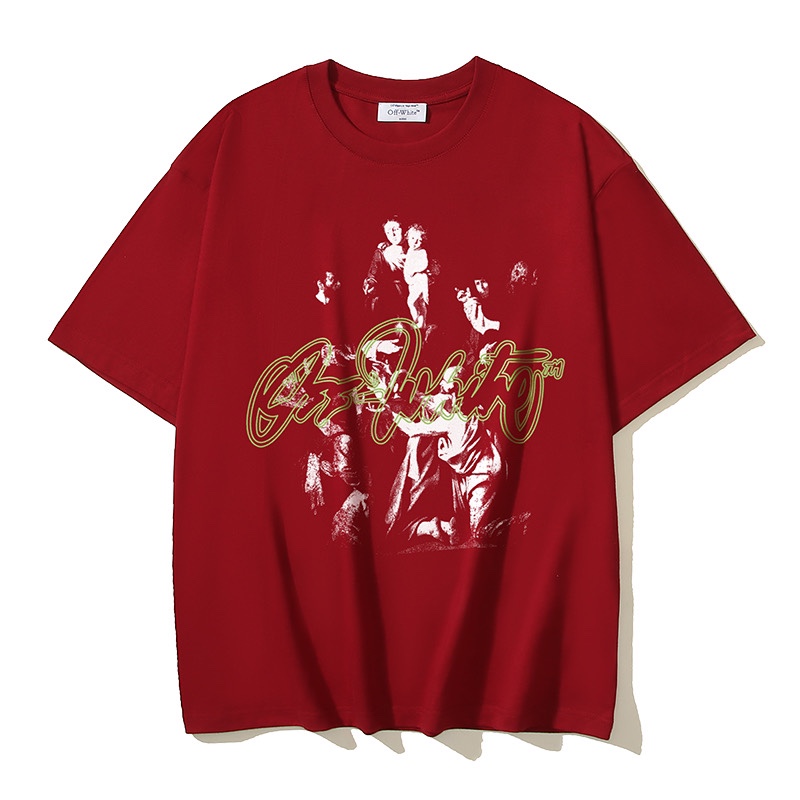Off-White OW Printed Crew Neck T-Shirt | Fashionable Graphic Tee 3 i1729960017 7204 1