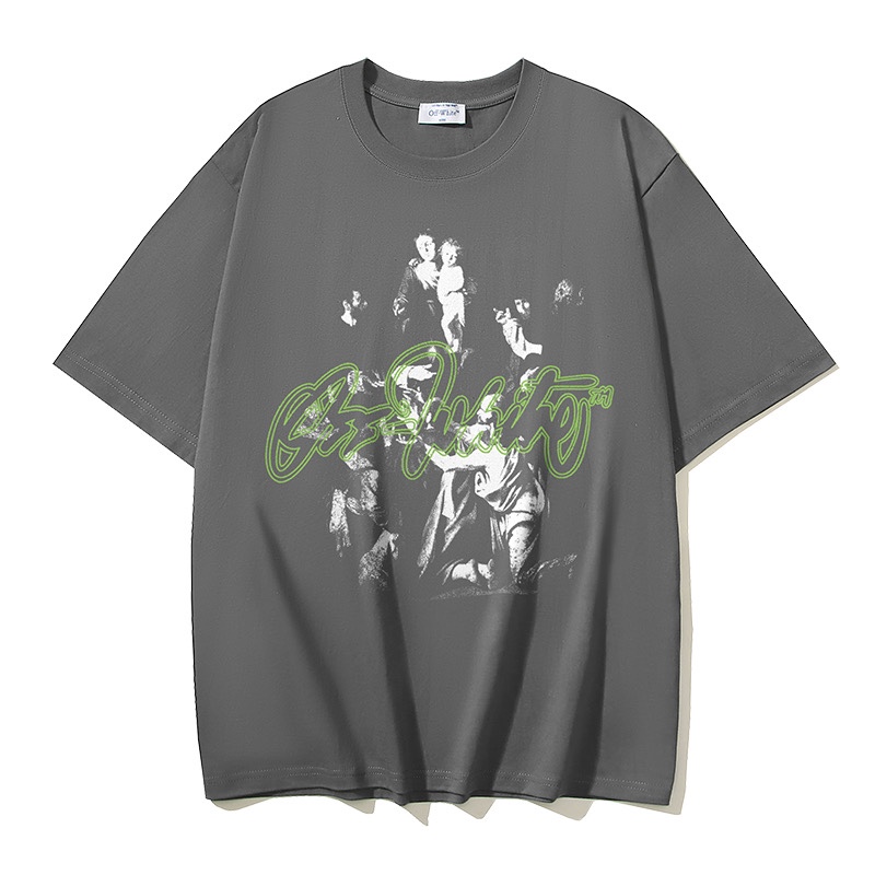 Off-White OW Printed Crew Neck T-Shirt | Fashionable Graphic Tee 1 i1729960017 7707 6