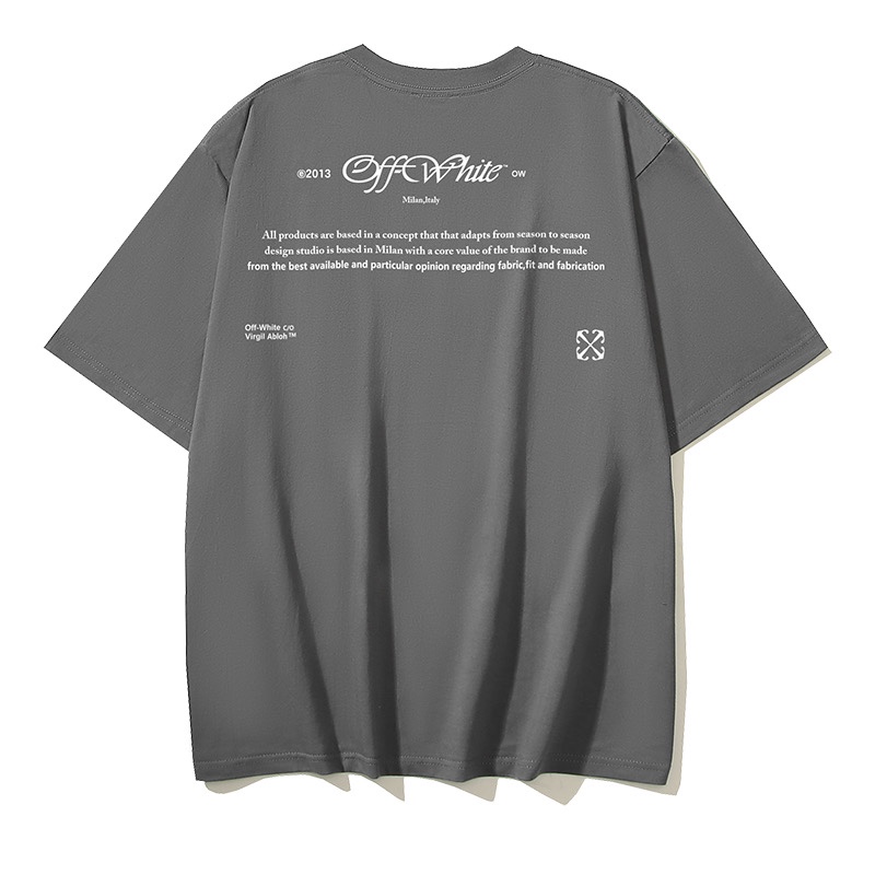 Off-White OW Printed Crew Neck T-Shirt | Fashionable Graphic Tee 2 i1729960017 9912 4