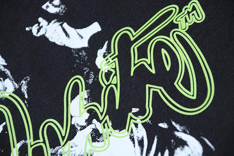 Off-White Printed Crew Neck T-Shirt Casual Graphic Tee Tops 3 i1729960037 4674 3